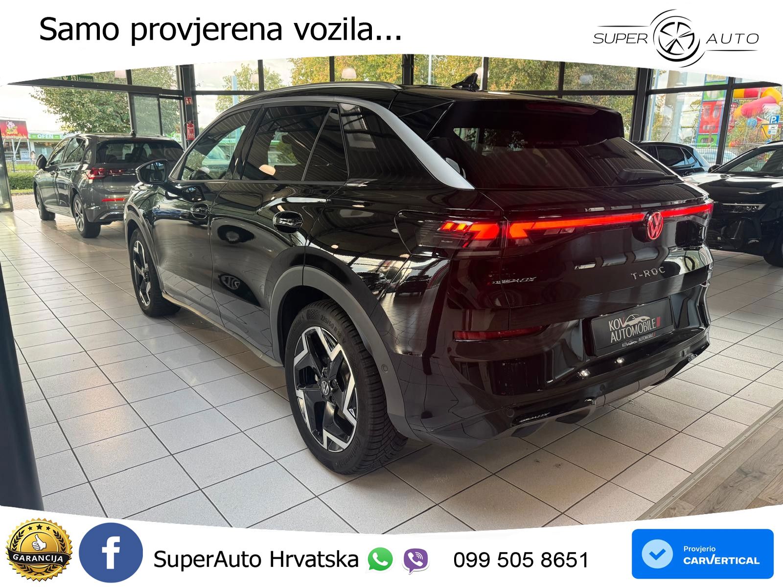 Volkswagen T-Roc 1.5 eTSI (150 KS)  DSG R-Line LED+GR SJED+ACC
