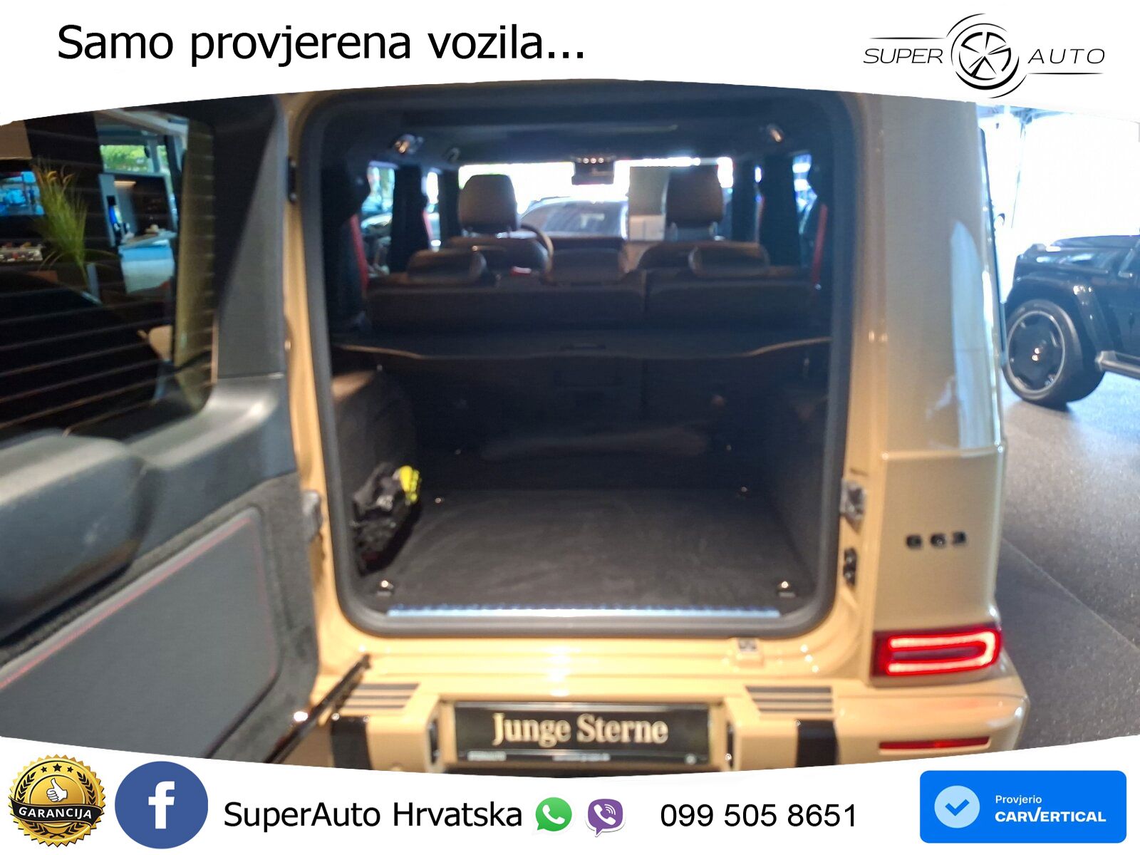 Mercedes AMG G 63 Long V8 (585 KS) 4MATIC 9G-TRONIC AMG SPEEDSHIFT PLUS ZRAČNI+ACC+GR SJED+KAM