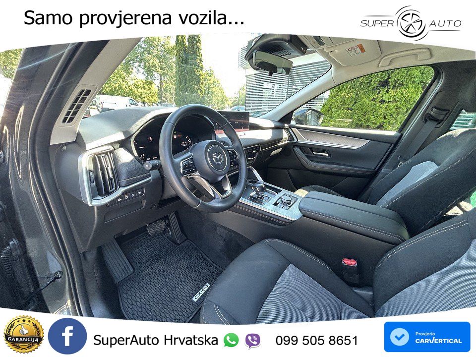 Mazda CX-60 3.3 e-Skyactiv D (254 KS) AWD Automatic LED+GR SJED+ACC