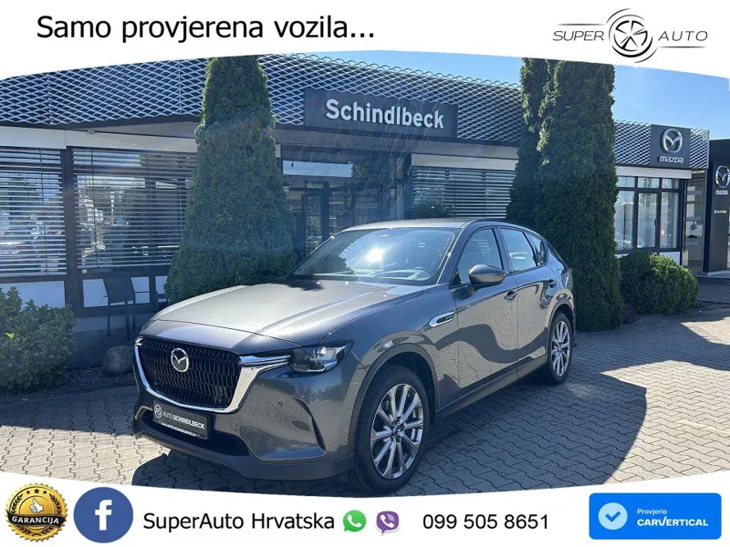 Mazda CX-60 3.3 e-Skyactiv D (254 KS) AWD Automatic LED+GR SJED+ACC