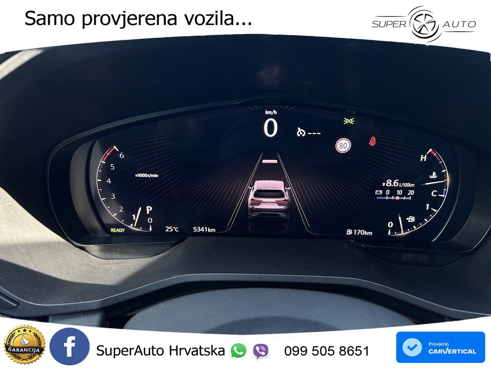 Mazda CX-60 3.3 e-Skyactiv D (254 KS) AWD Automatic LED+GR SJED+ACC