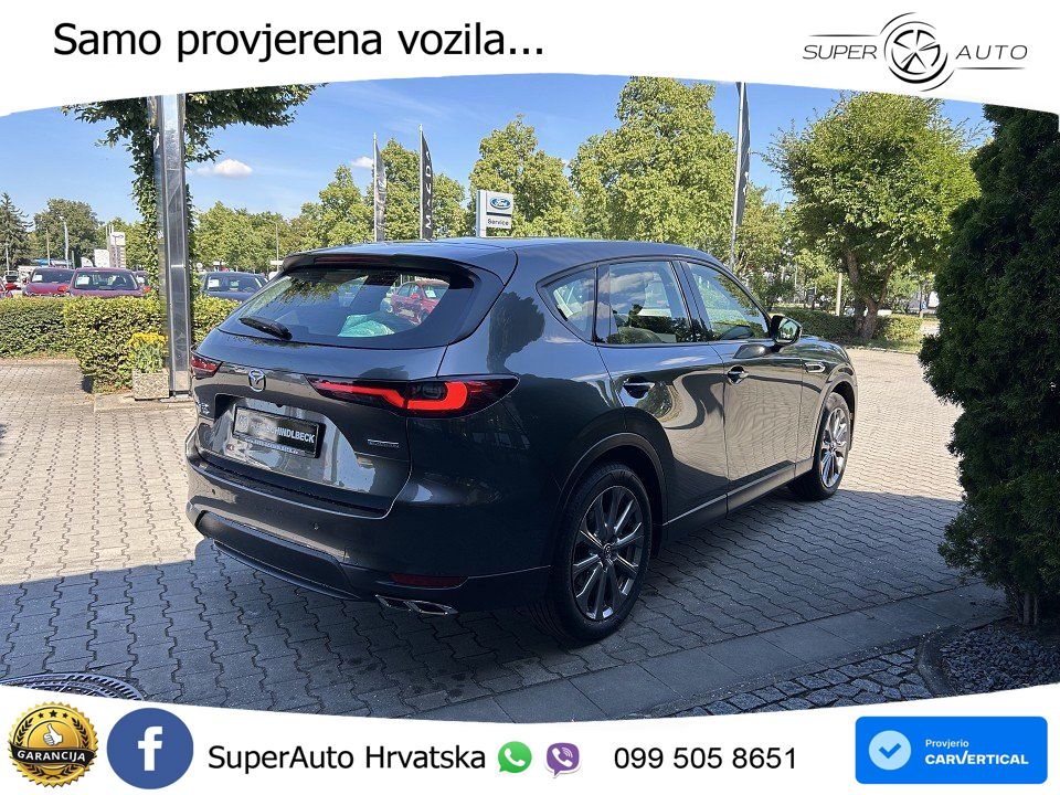 Mazda CX-60 3.3 e-Skyactiv D (254 KS) AWD Automatic LED+GR SJED+ACC