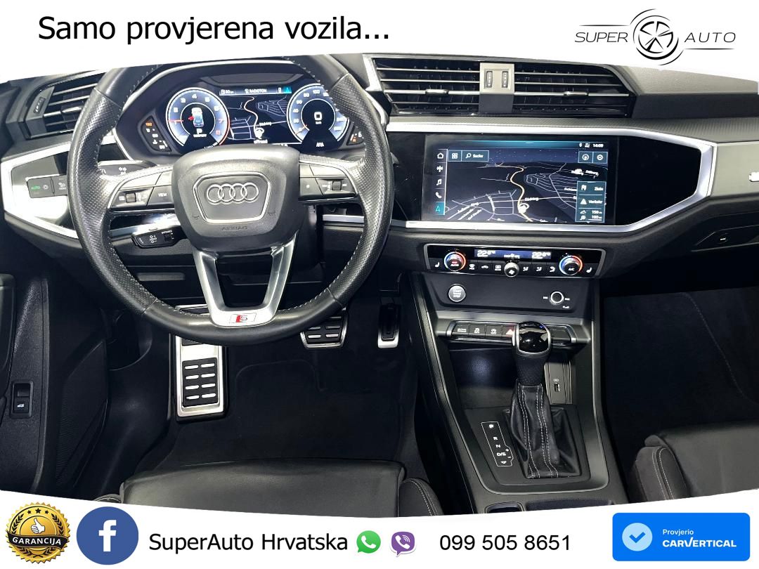 Audi Q3 45 TFSI (230 KS) quattro S tronic S line LED+GR SJED+ACC