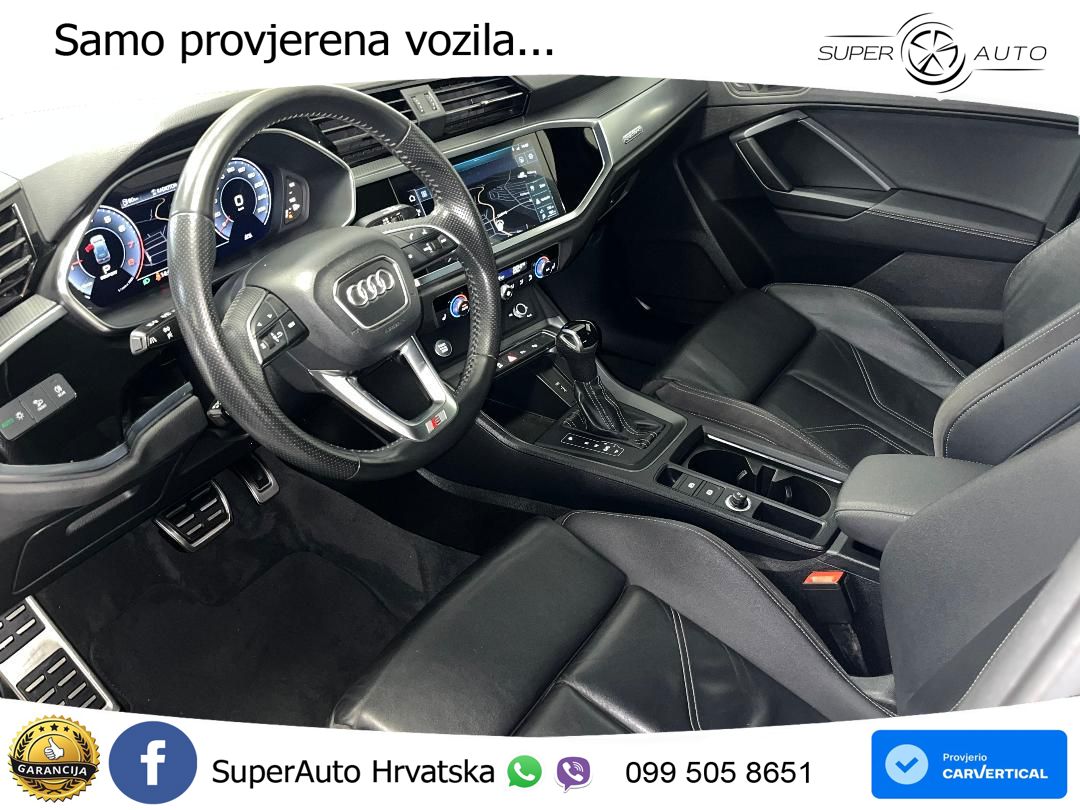 Audi Q3 45 TFSI (230 KS) quattro S tronic S line LED+GR SJED+ACC