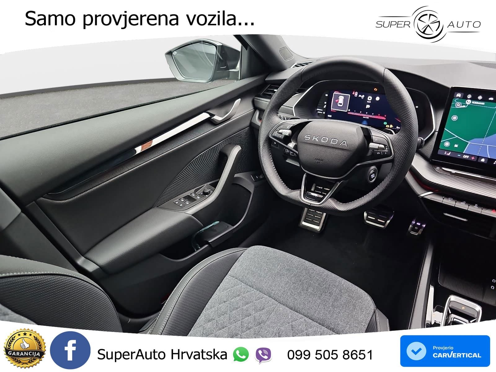 Škoda Octavia Combi 2.0 TDI (150 KS) DSG SportLine LED+GR SJED+ACC