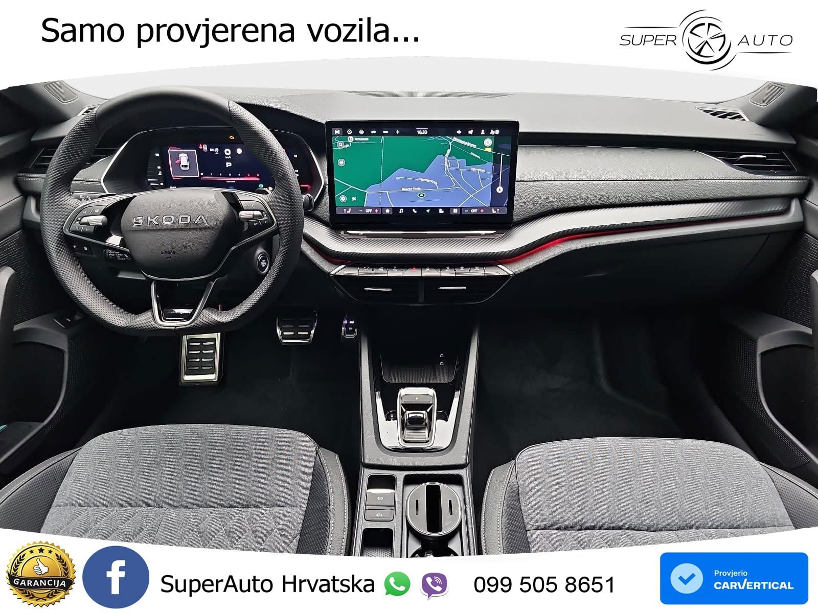 Škoda Octavia Combi 2.0 TDI (150 KS) DSG SportLine LED+GR SJED+ACC