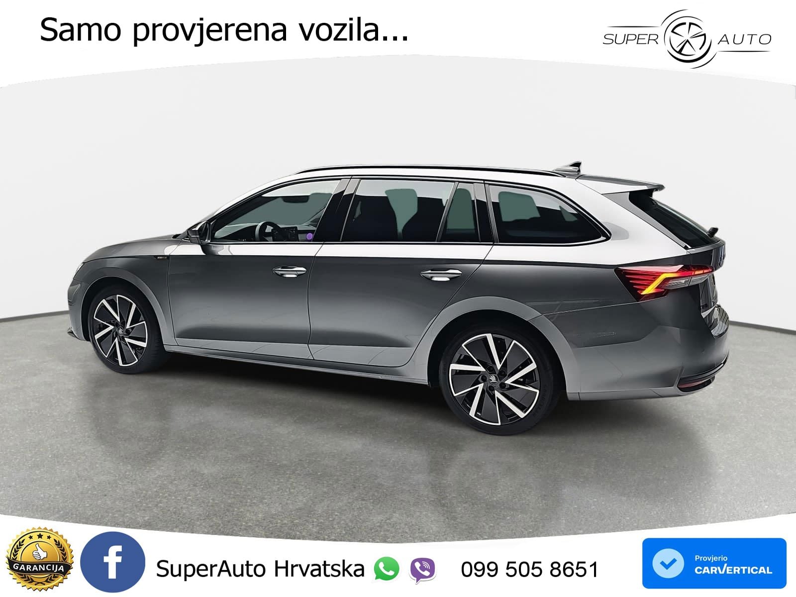Škoda Octavia Combi 2.0 TDI (150 KS) DSG SportLine LED+GR SJED+ACC