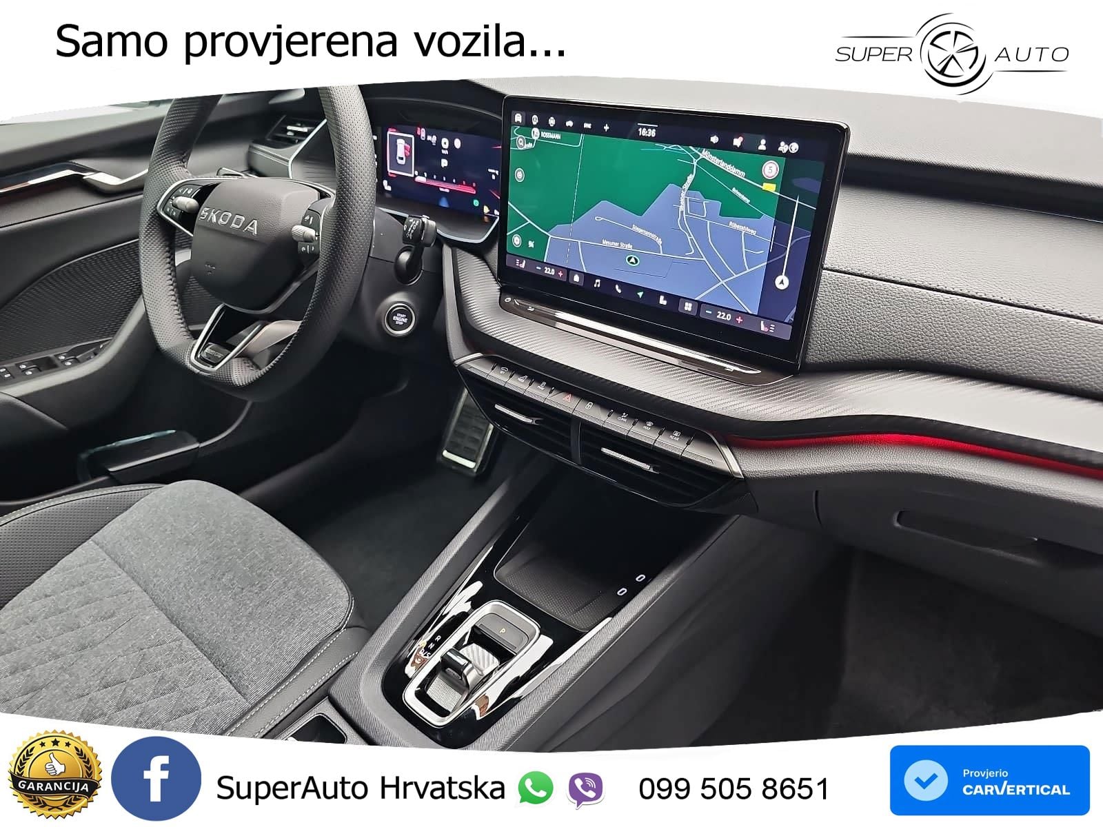Škoda Octavia Combi 2.0 TDI (150 KS) DSG SportLine LED+GR SJED+ACC