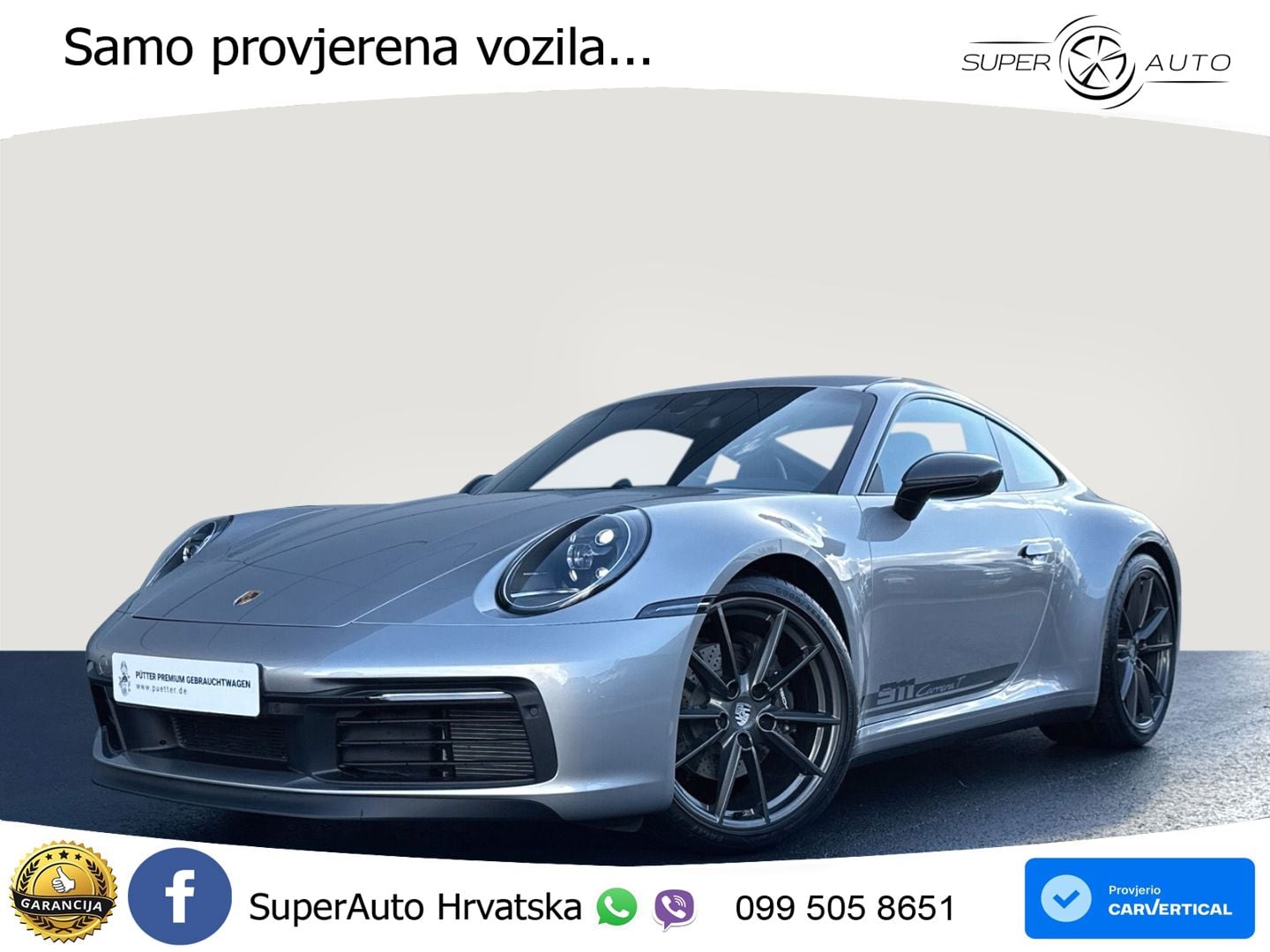 Porsche 911 Carrera T 3.0 (385 KS)