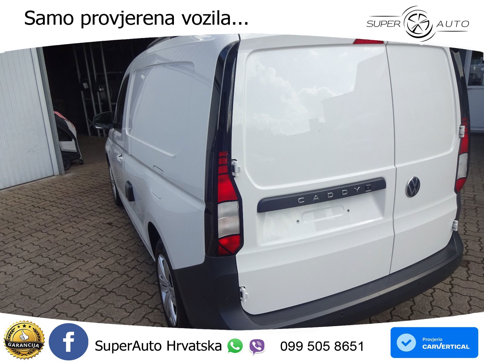 Volkswagen Caddy Cargo Basis Sortimoausbau 102 KS