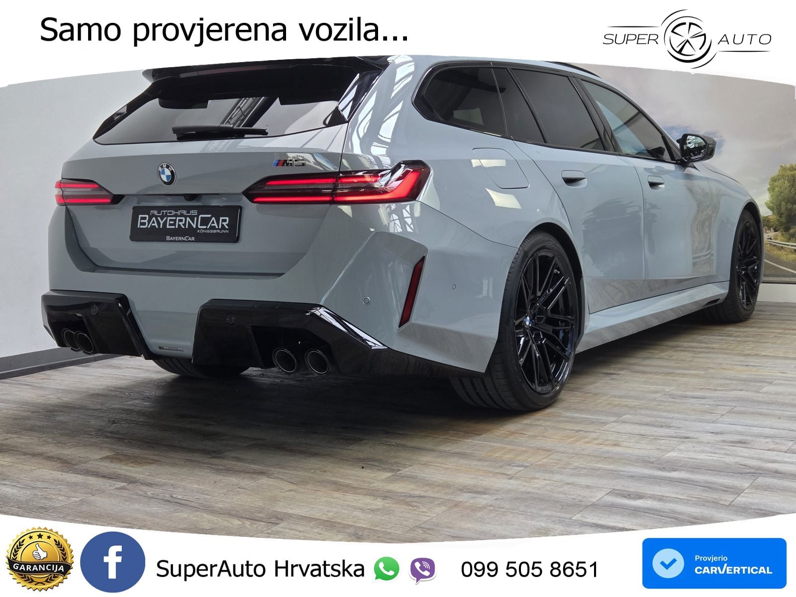 BMW M5 Touring 4.4 V8 (727 KS) xDrive Steptronic LED+GR SJED+ACC