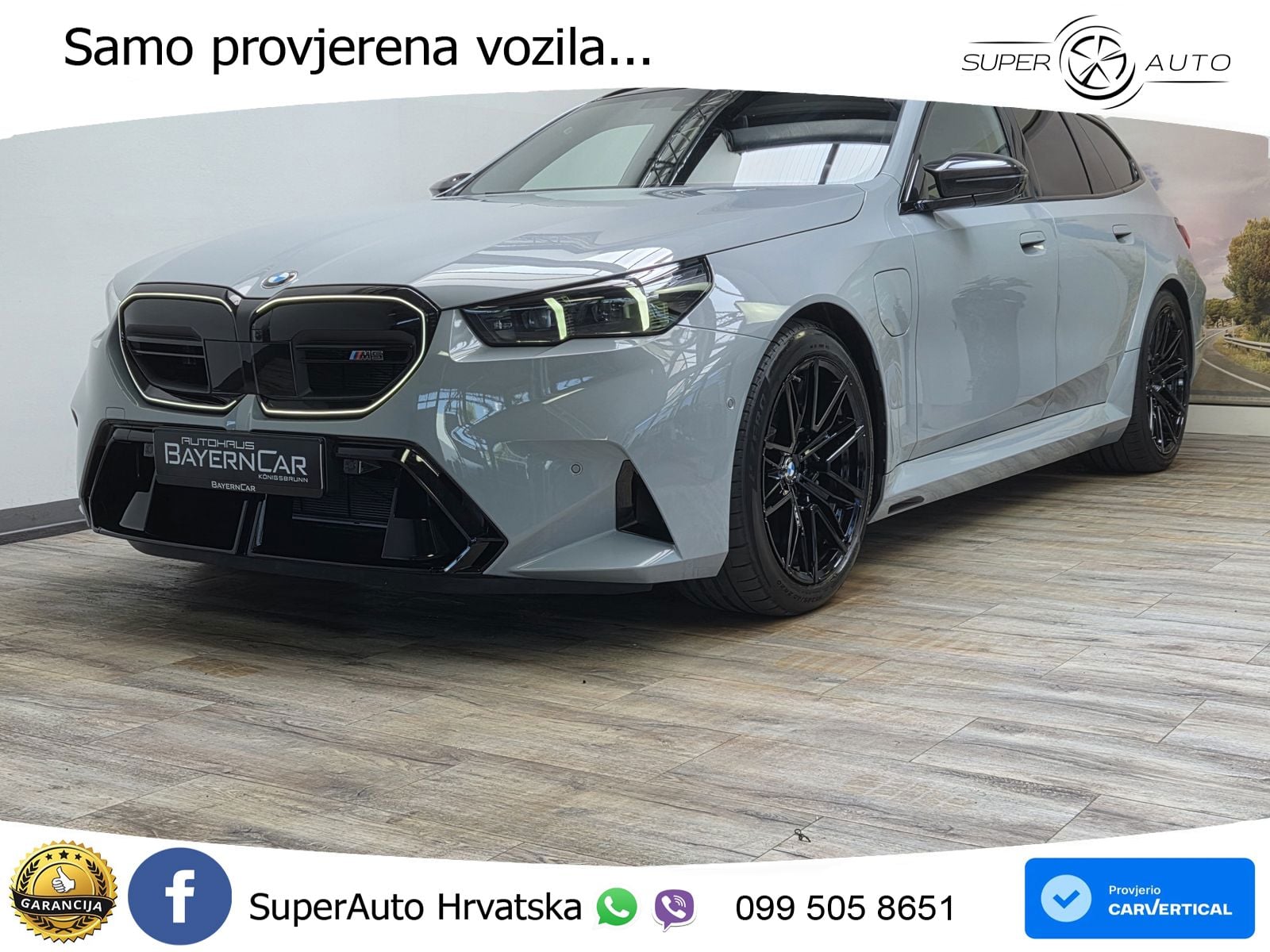 BMW M5 Touring 4.4 V8 (727 KS) xDrive Steptronic LED+GR SJED+ACC