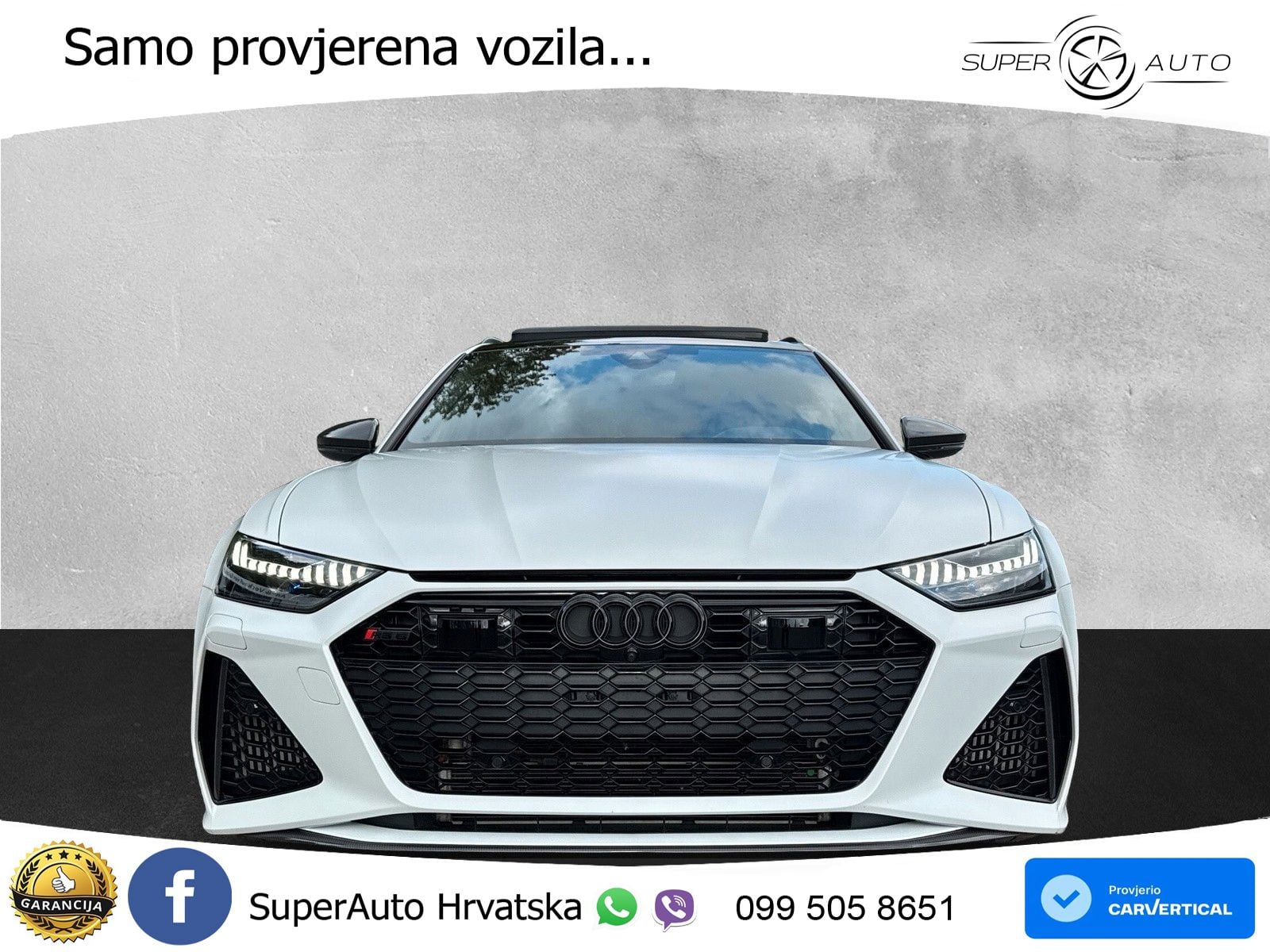 Audi RS6 Avant 4.0 TFSI V8 performance (630 KS)  quattro tiptronic LED+GR SJED+ACC
