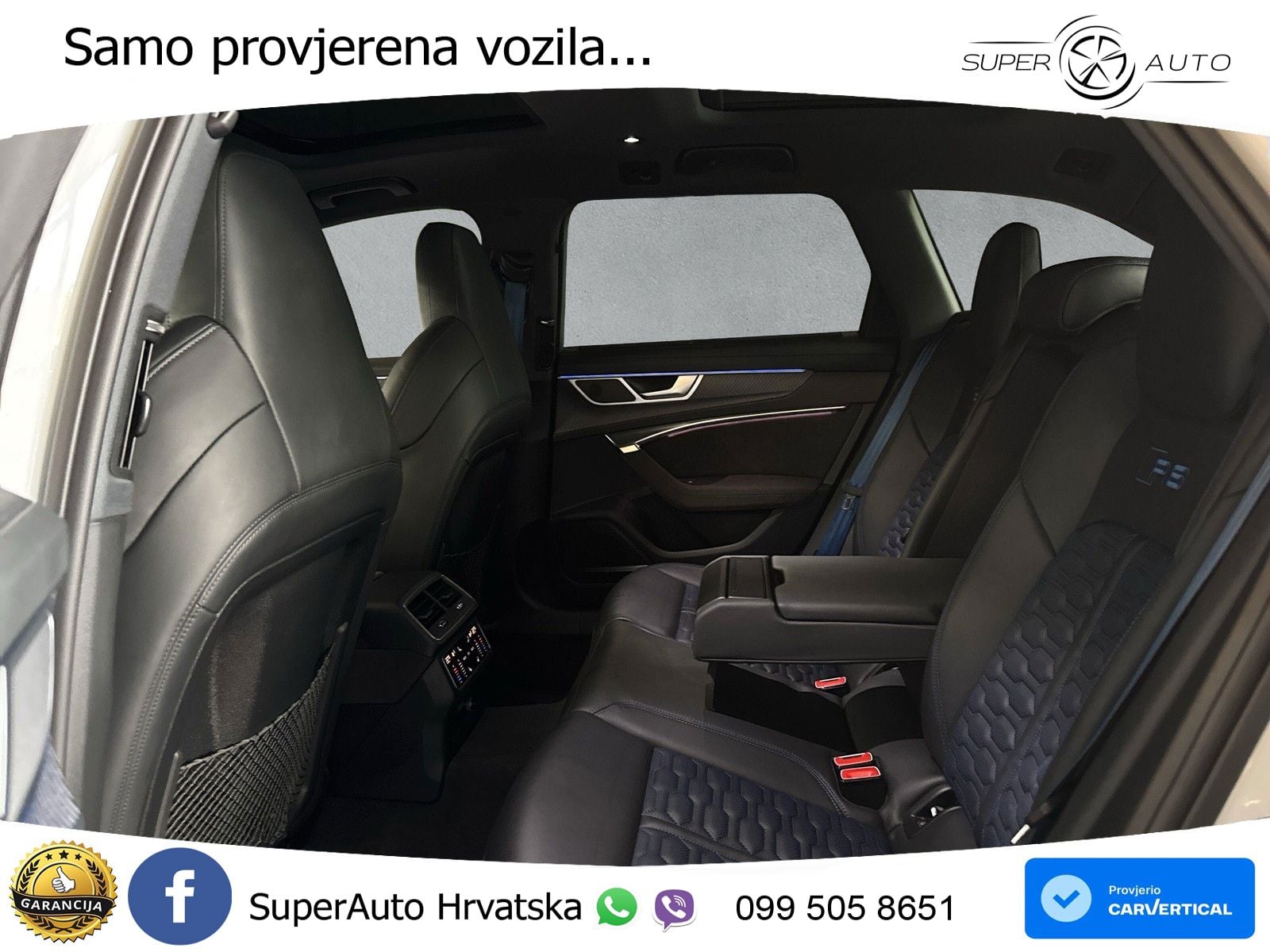 Audi RS6 Avant 4.0 TFSI V8 performance (630 KS)  quattro tiptronic LED+GR SJED+ACC