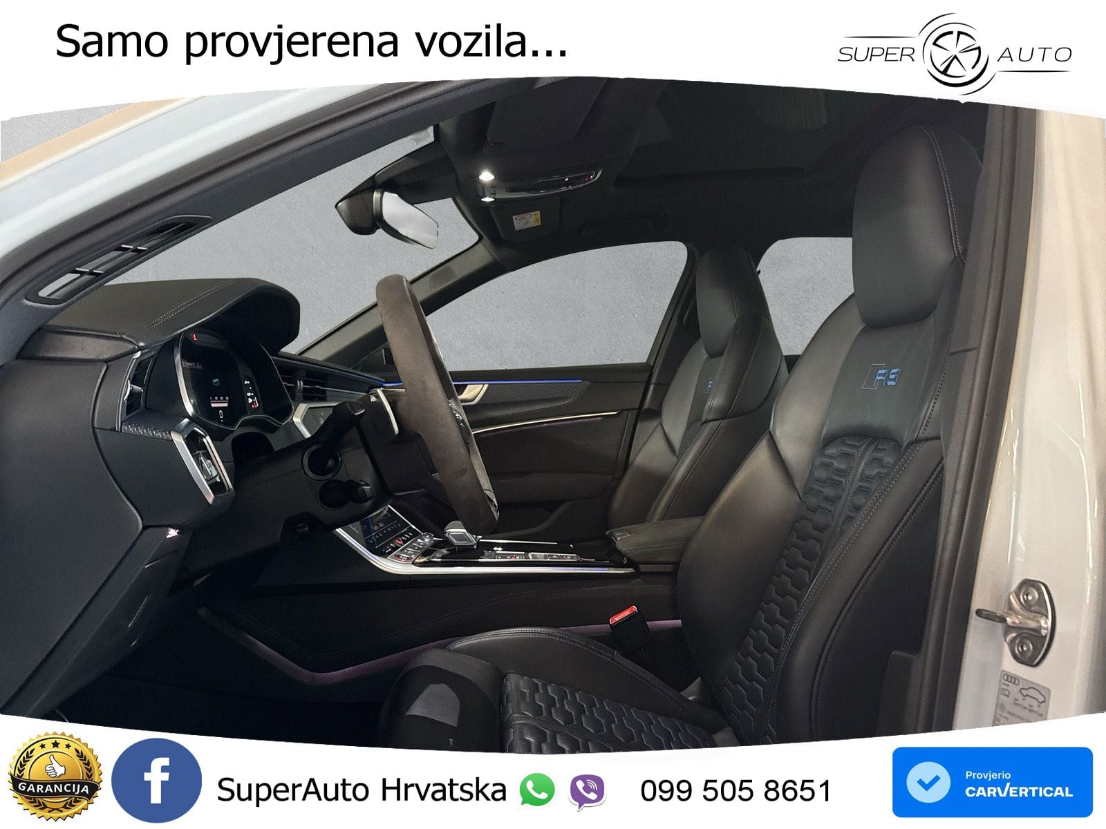 Audi RS6 Avant 4.0 TFSI V8 performance (630 KS)  quattro tiptronic LED+GR SJED+ACC