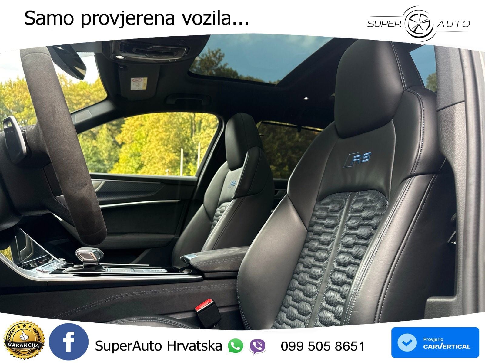 Audi RS6 Avant 4.0 TFSI V8 performance (630 KS)  quattro tiptronic LED+GR SJED+ACC