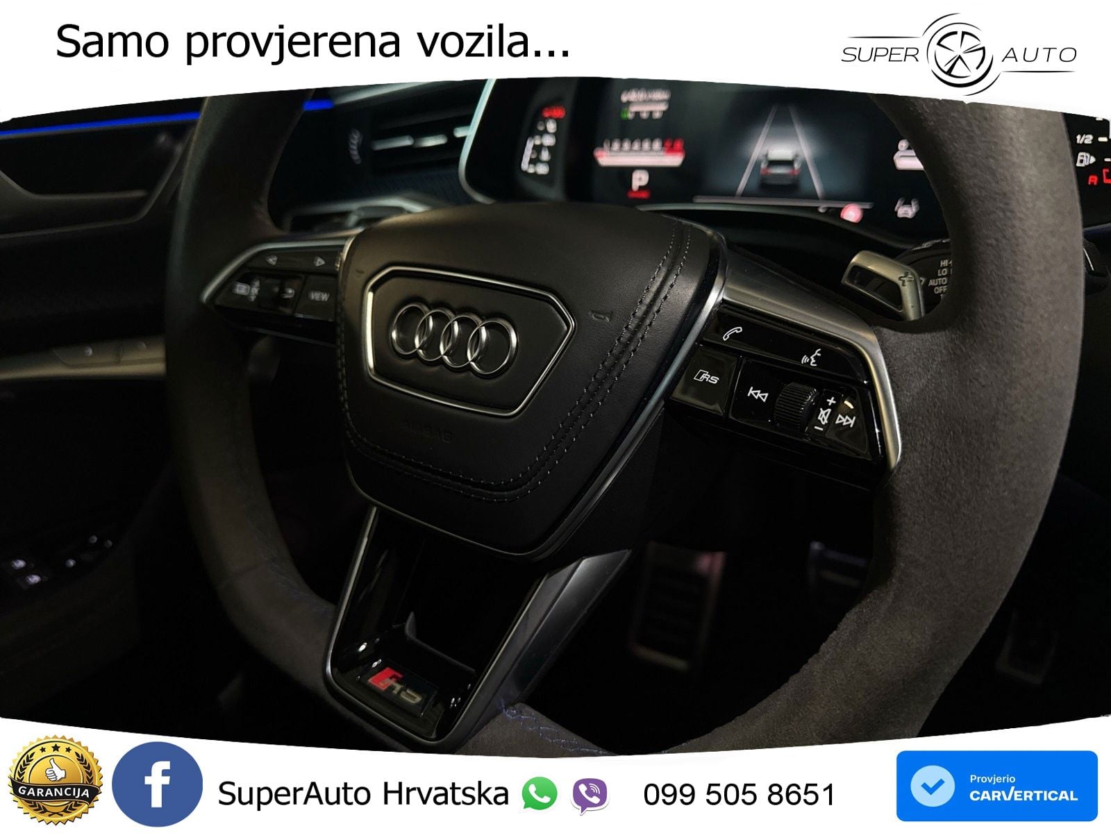 Audi RS6 Avant 4.0 TFSI V8 performance (630 KS)  quattro tiptronic LED+GR SJED+ACC