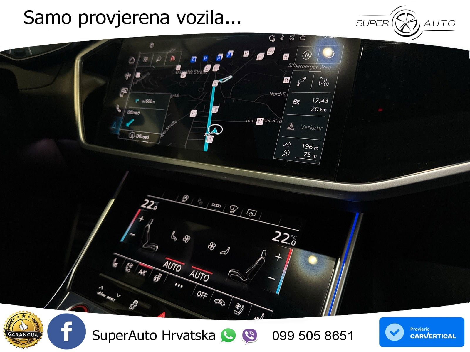 Audi RS6 Avant 4.0 TFSI V8 performance (630 KS)  quattro tiptronic LED+GR SJED+ACC