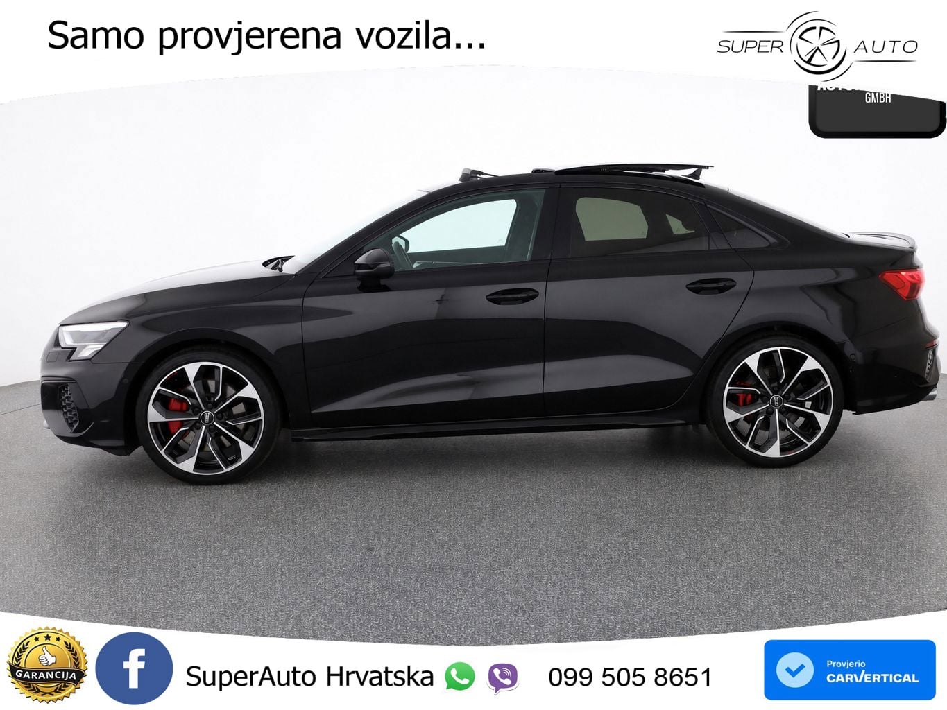 Audi S3 Limuzina 2.0 TFSI (310 KS) quattro S tronic LED+GR SJED+ACC