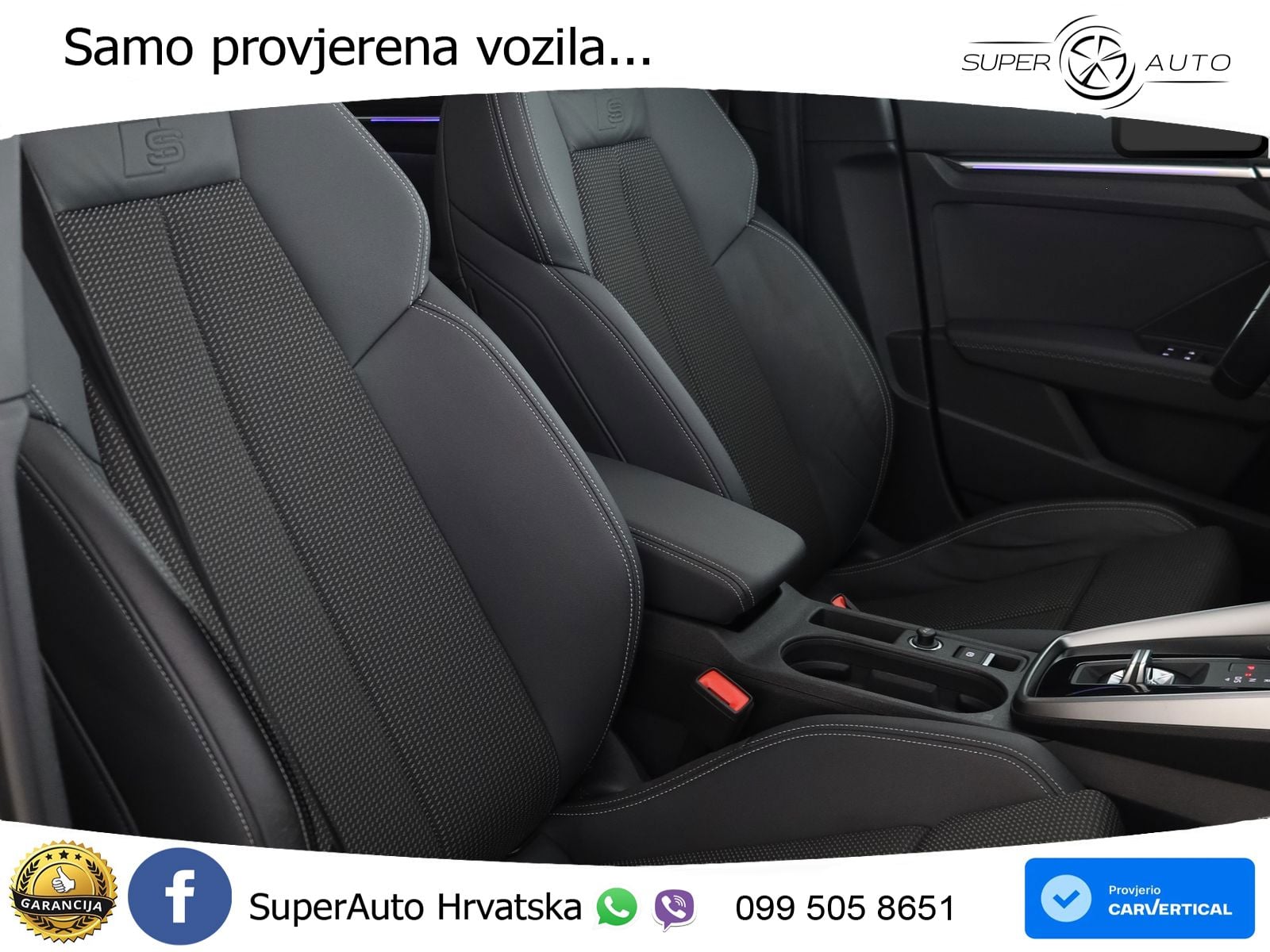 Audi S3 Limuzina 2.0 TFSI (310 KS) quattro S tronic LED+GR SJED+ACC