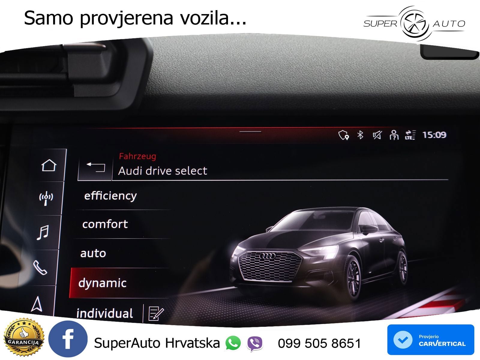Audi S3 Limuzina 2.0 TFSI (310 KS) quattro S tronic LED+GR SJED+ACC