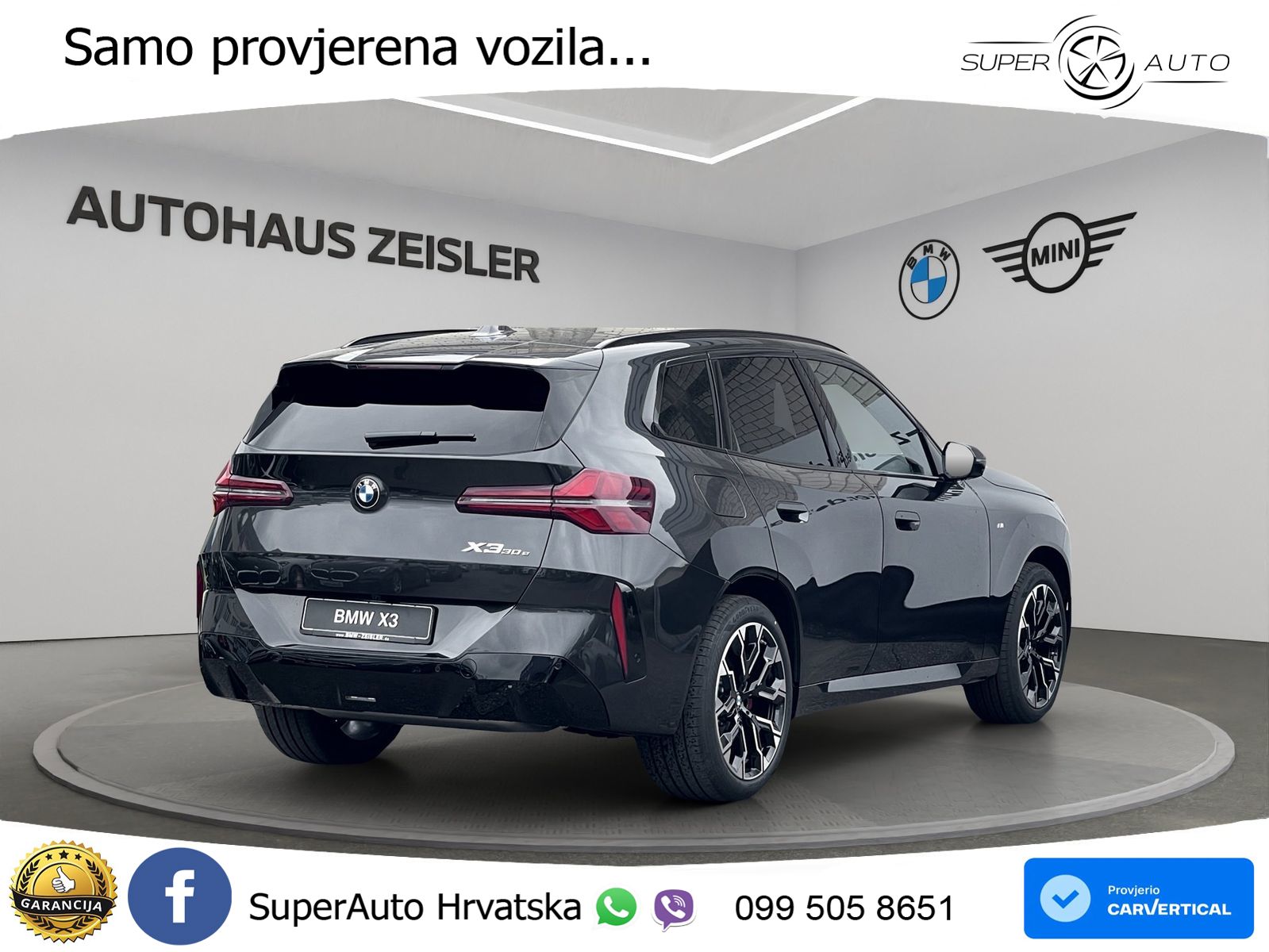 BMW X3 30e xDrive Steptronic M Sport LED+GR SJED+ACC