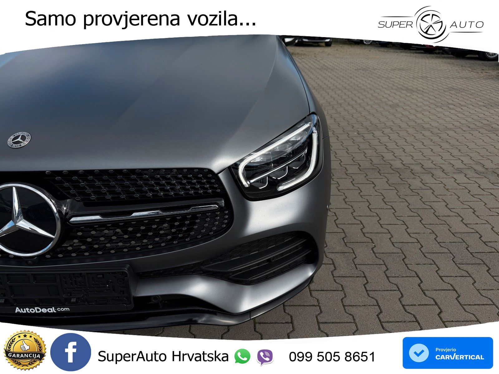 Mercedes GLC Coupe 300de (306 KS) 4MATIC 9G-TRONIC AMG ZRAČNI+ACC+GR SJED+360