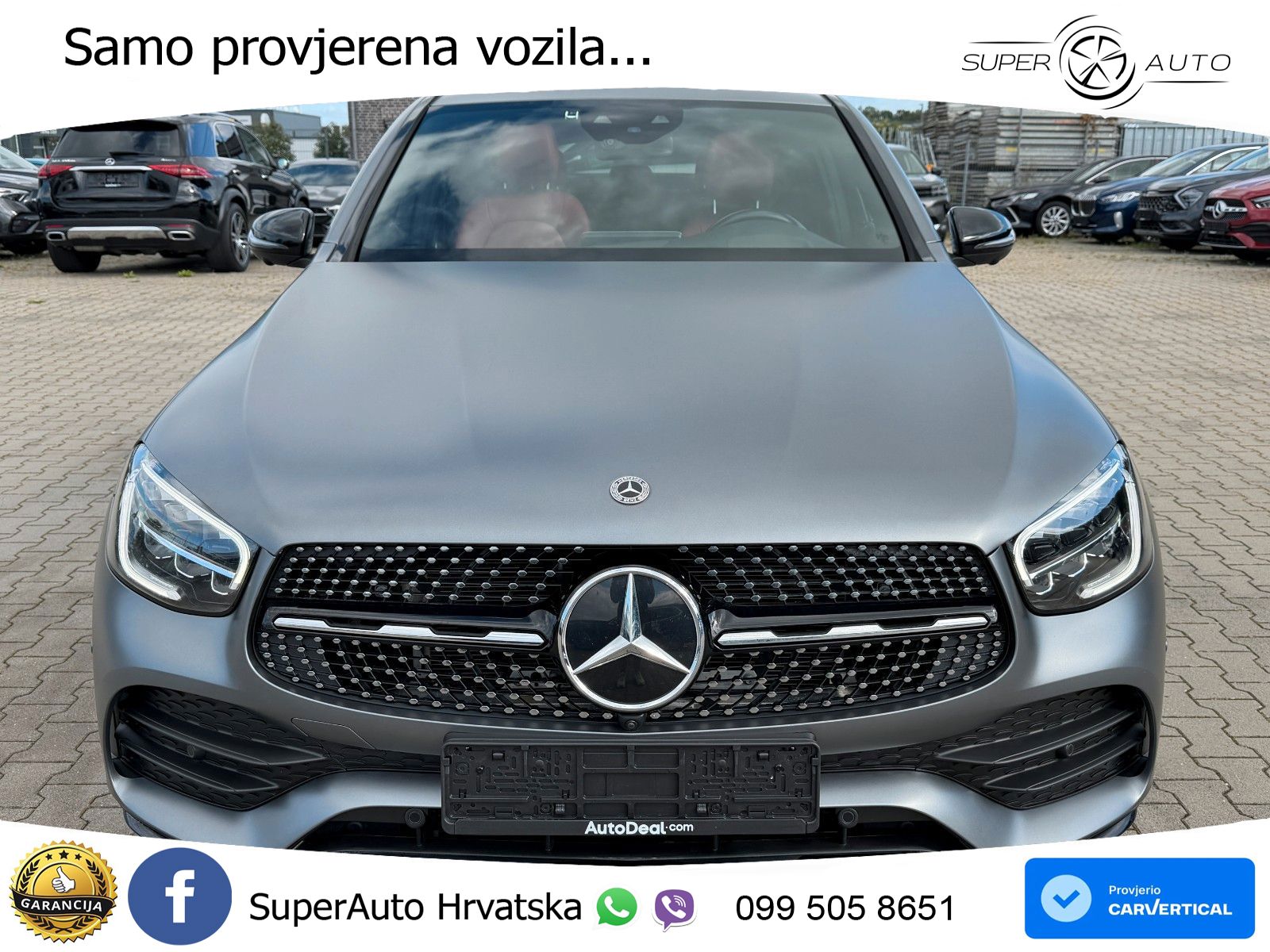 Mercedes GLC Coupe 300de (306 KS) 4MATIC 9G-TRONIC AMG ZRAČNI+ACC+GR SJED+360