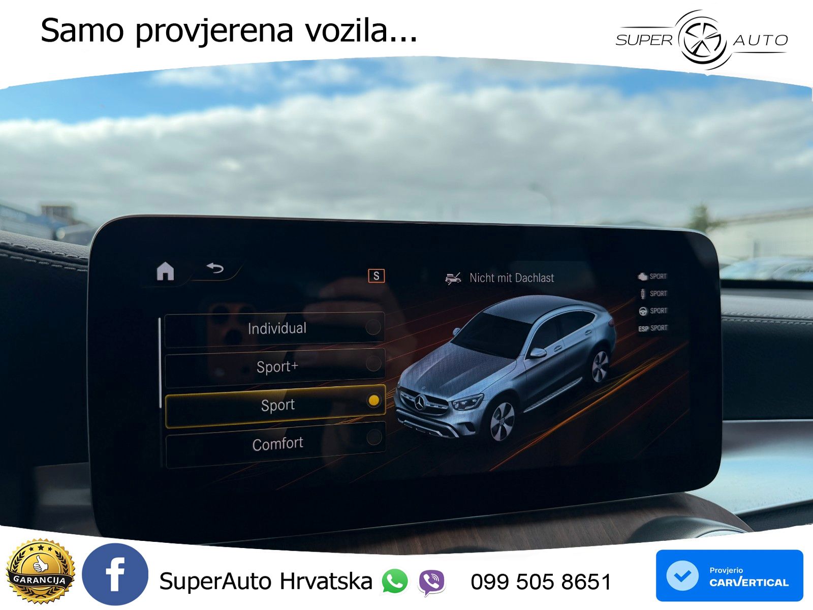 Mercedes GLC Coupe 300de (306 KS) 4MATIC 9G-TRONIC AMG ZRAČNI+ACC+GR SJED+360