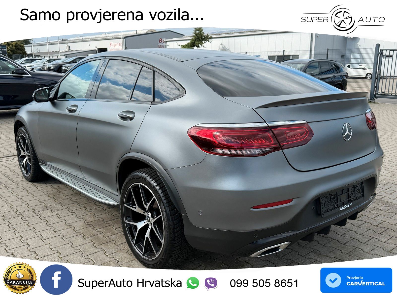 Mercedes GLC Coupe 300de (306 KS) 4MATIC 9G-TRONIC AMG ZRAČNI+ACC+GR SJED+360