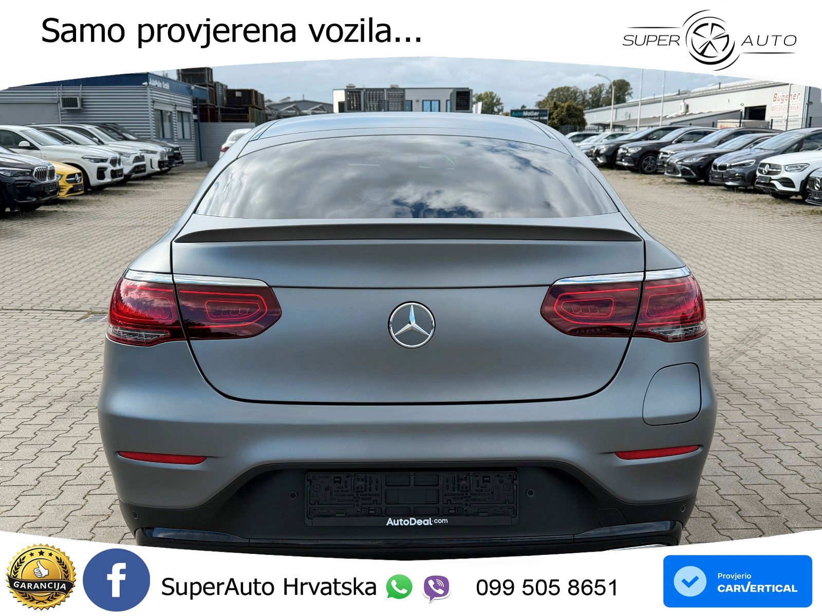 Mercedes GLC Coupe 300de (306 KS) 4MATIC 9G-TRONIC AMG ZRAČNI+ACC+GR SJED+360