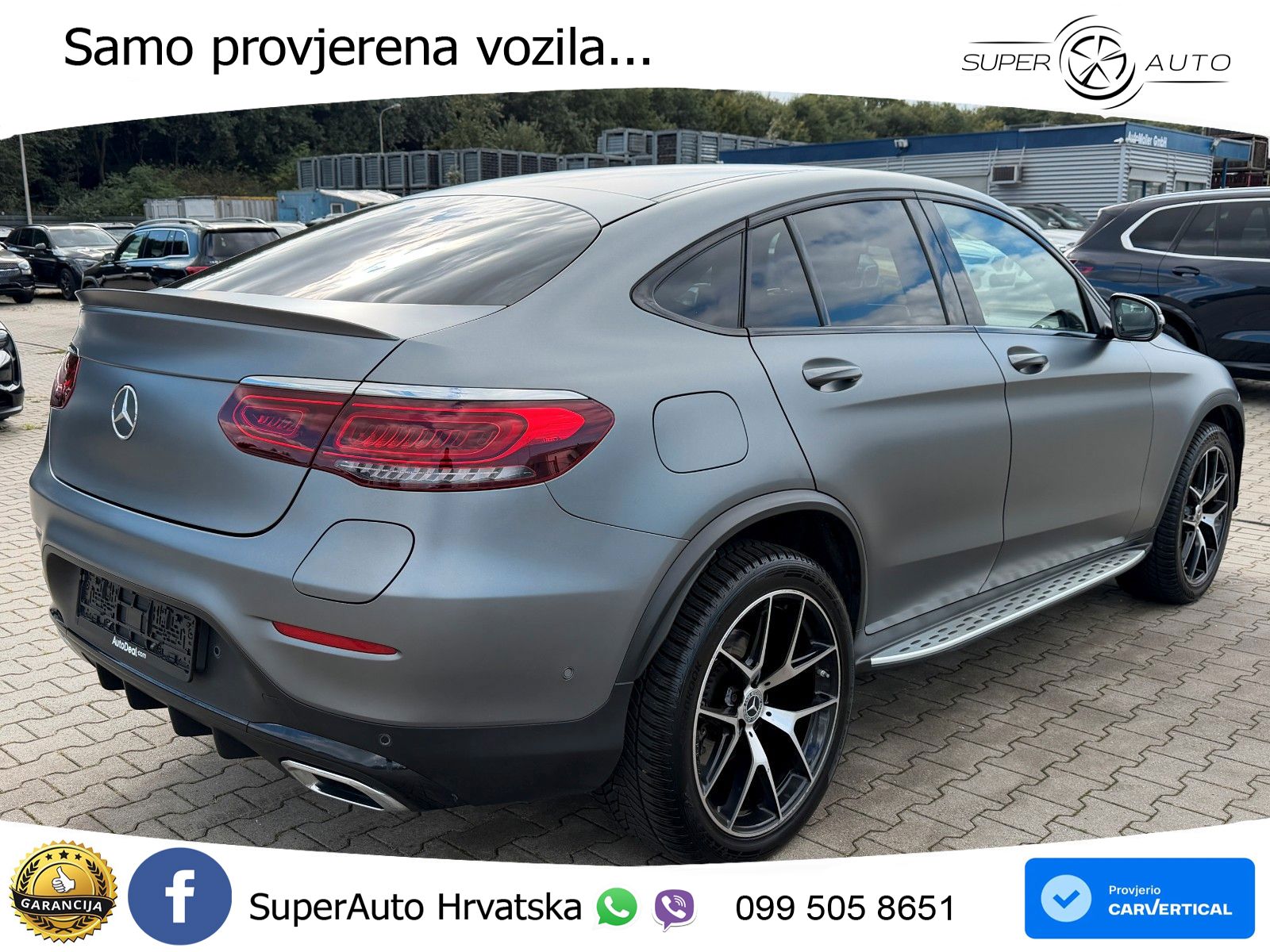 Mercedes GLC Coupe 300de (306 KS) 4MATIC 9G-TRONIC AMG ZRAČNI+ACC+GR SJED+360