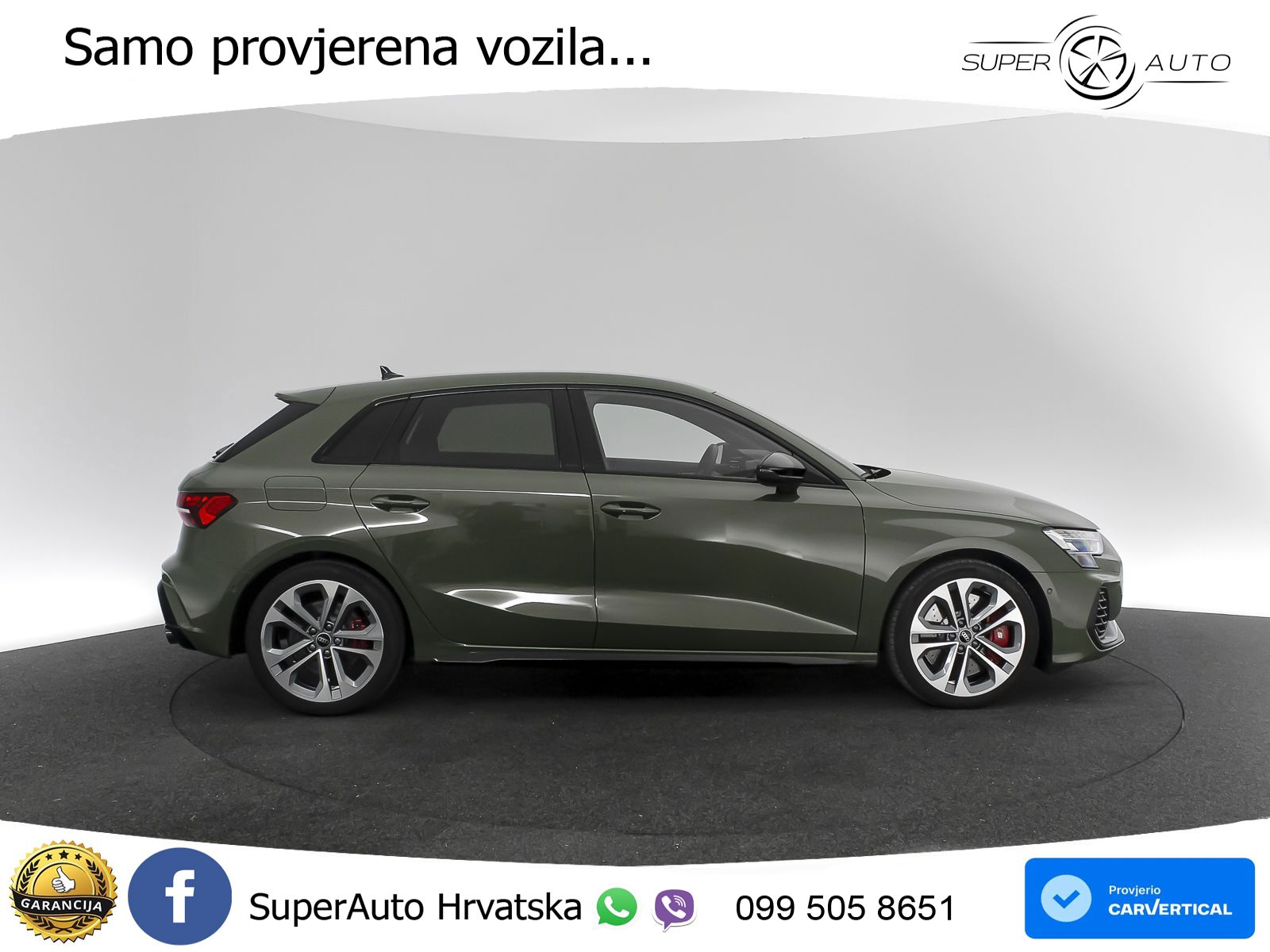 Audi S3 2.0 TFSI (333 KS) quattro S tronic MATRIX+GR SJED+KAM