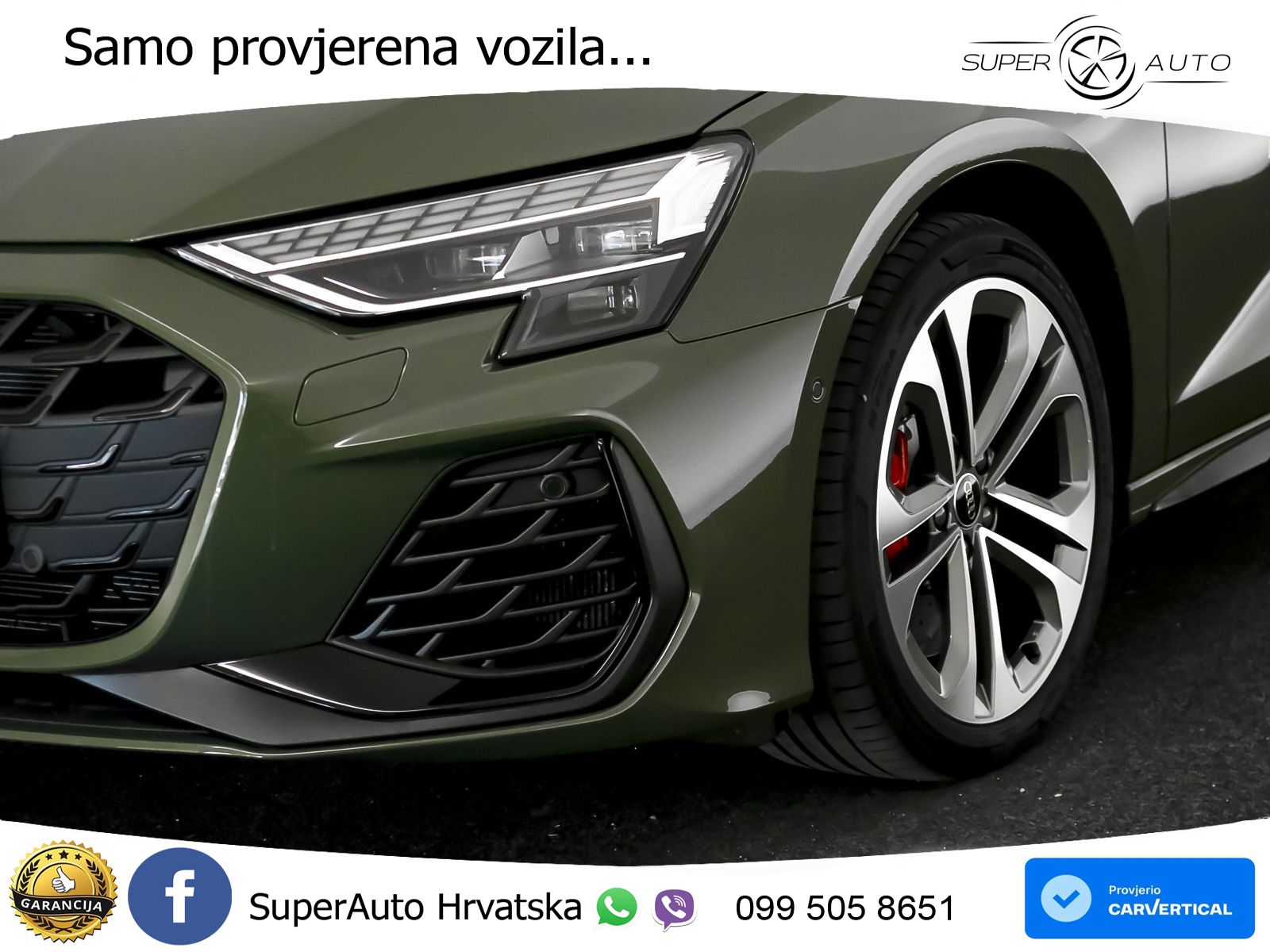 Audi S3 2.0 TFSI (333 KS) quattro S tronic MATRIX+GR SJED+KAM