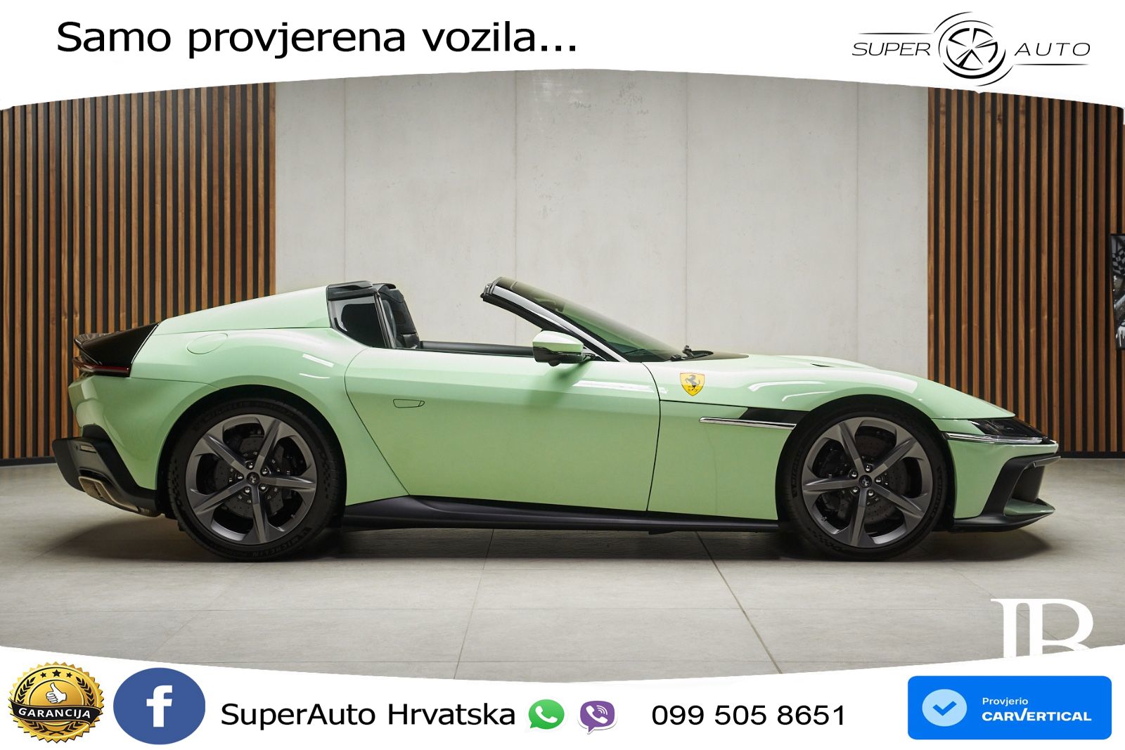 Ferrari 12Cilindri Spider 6.5 V12 (830 KS) F1 DCT