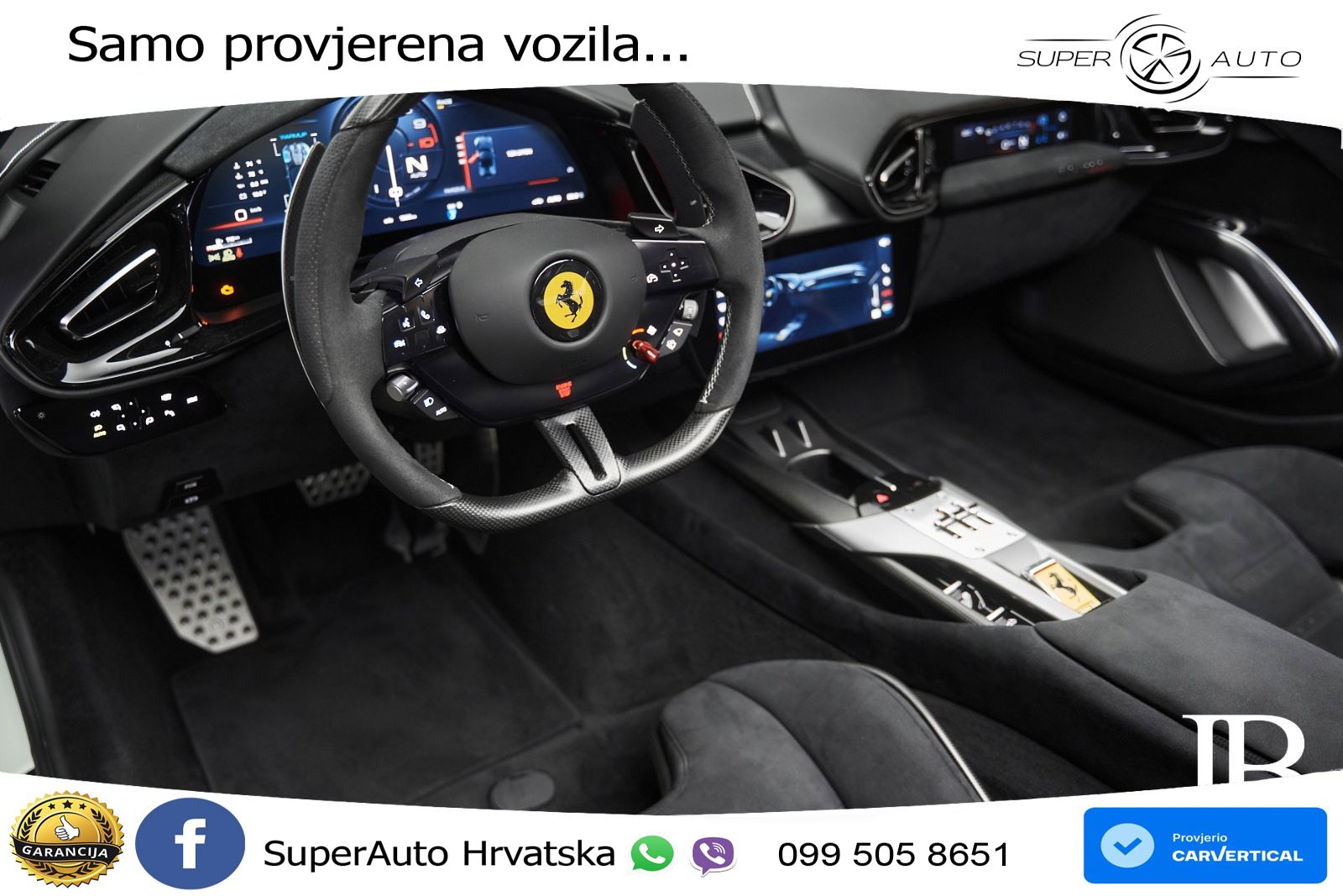 Ferrari 12Cilindri Spider 6.5 V12 (830 KS) F1 DCT