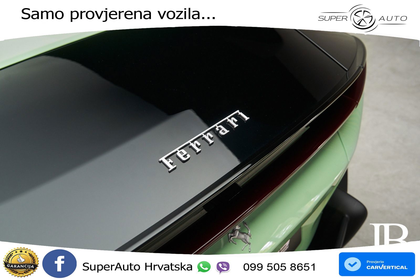 Ferrari 12Cilindri Spider 6.5 V12 (830 KS) F1 DCT
