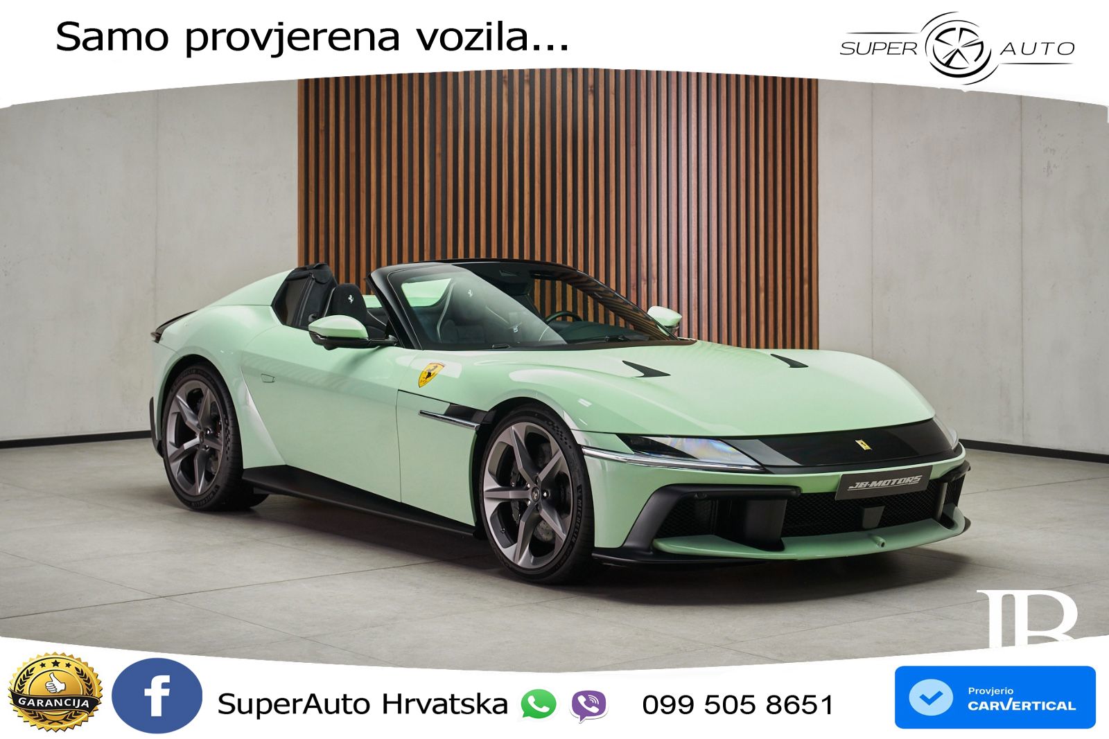 Ferrari 12Cilindri Spider 6.5 V12 (830 KS) F1 DCT