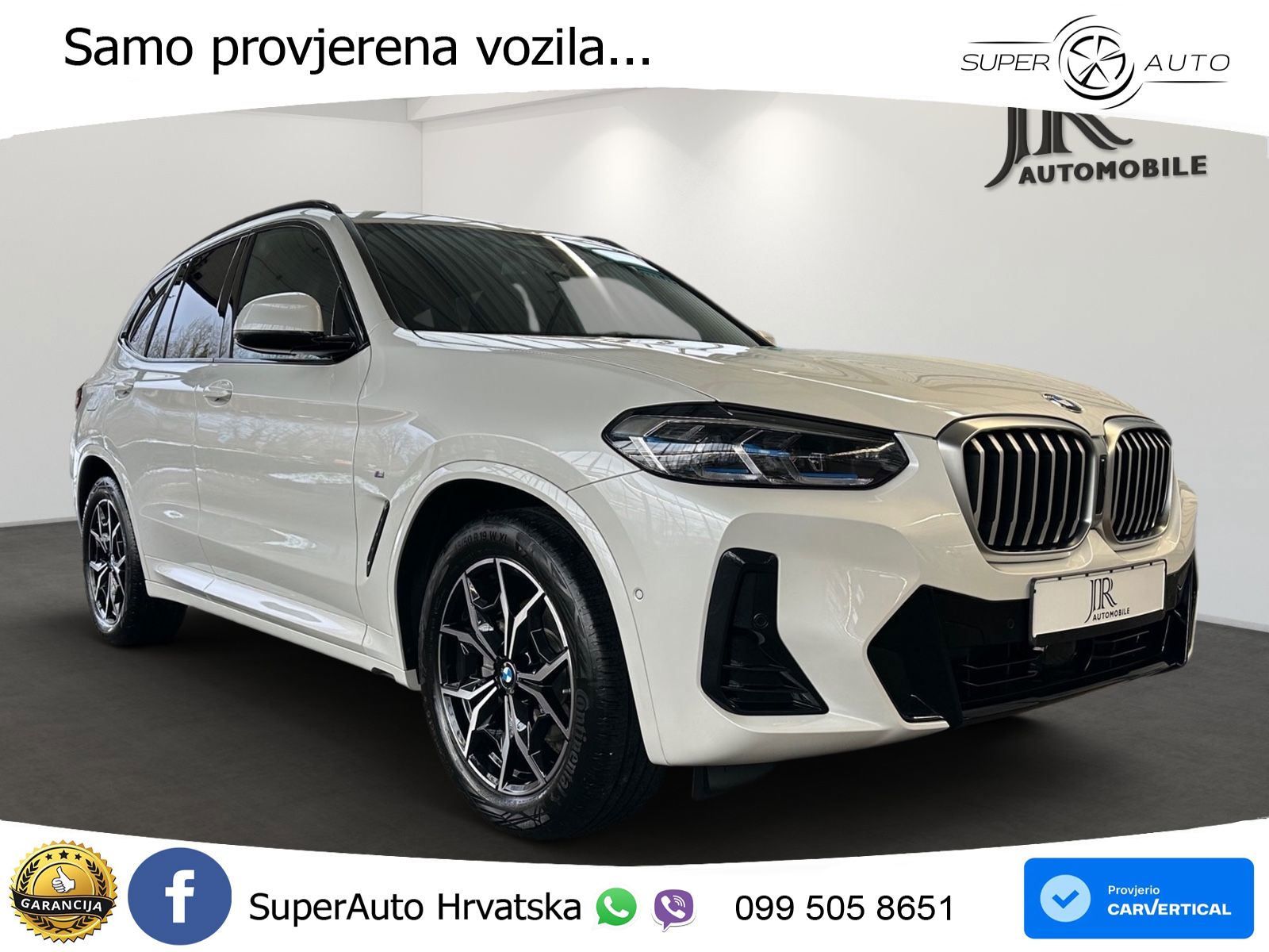 BMW X3 20d xDrive Steptronic M Sport LED+GR SJED+ACC