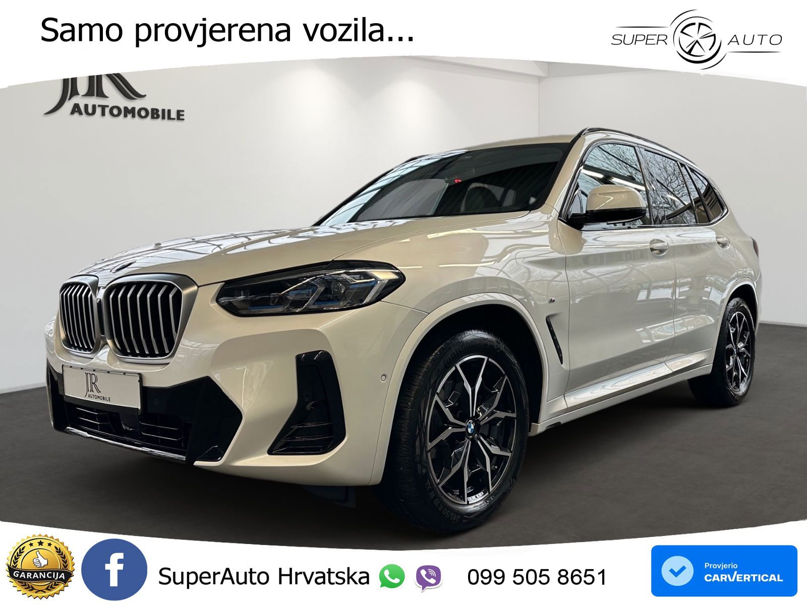 BMW X3 20d xDrive Steptronic M Sport LED+GR SJED+ACC