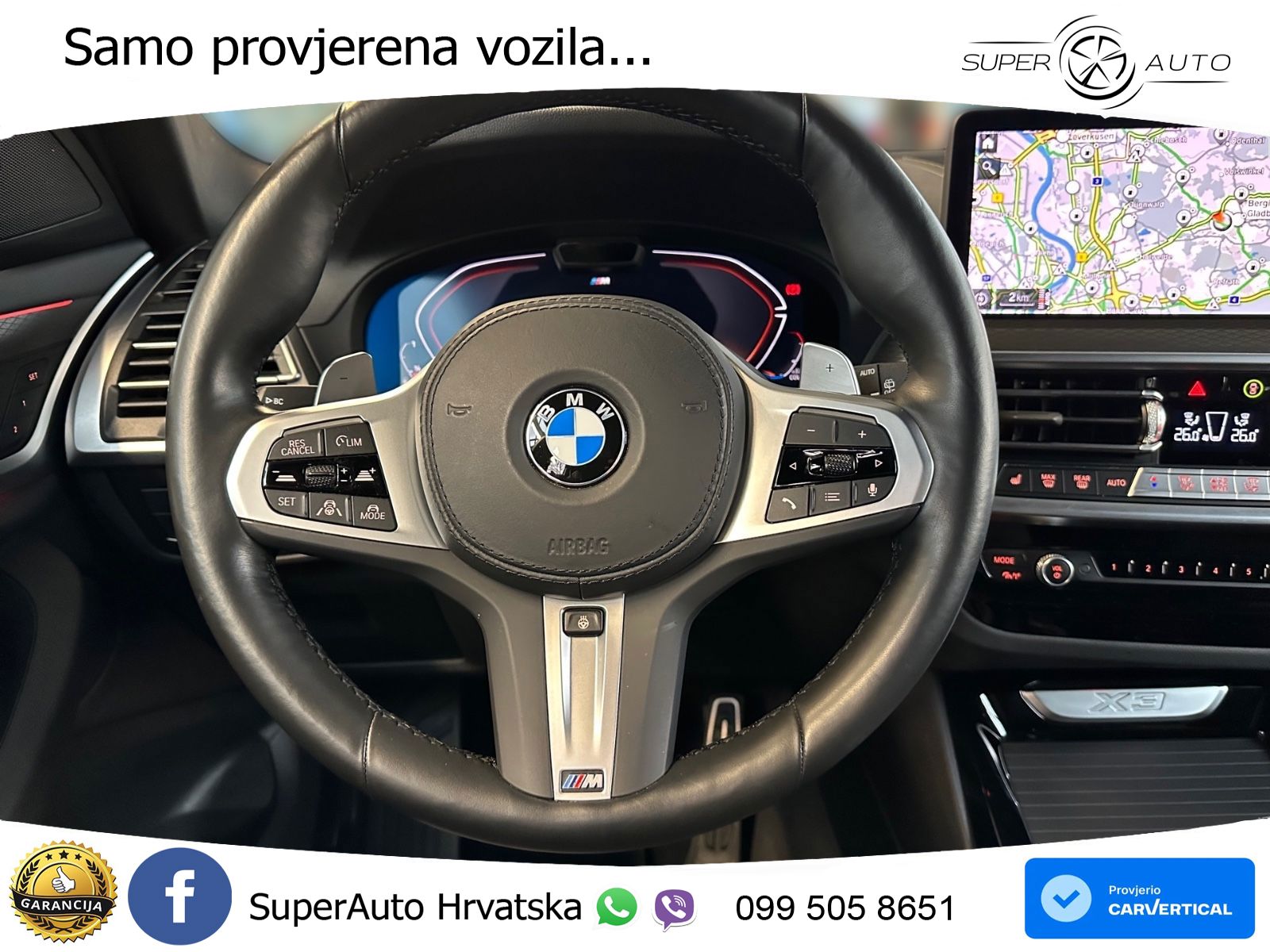 BMW X3 20d xDrive Steptronic M Sport LED+GR SJED+ACC