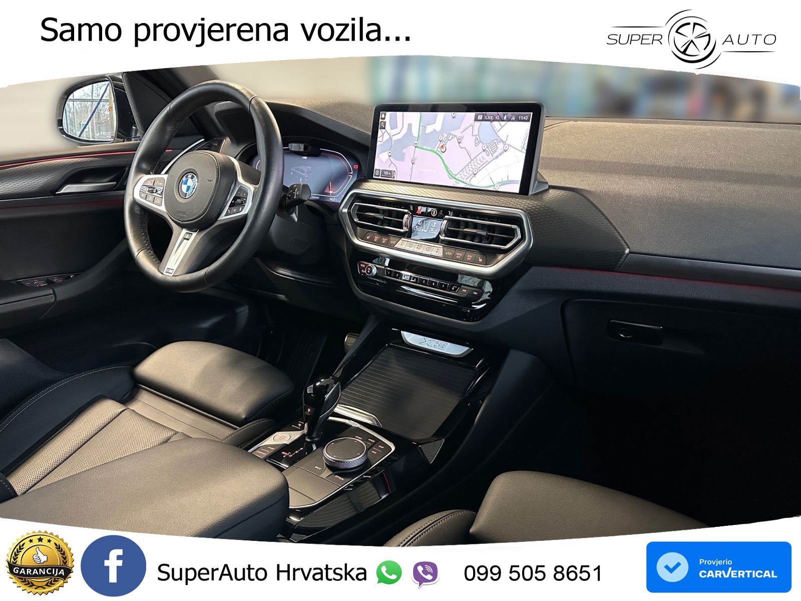 BMW X3 20d xDrive Steptronic M Sport LED+GR SJED+ACC