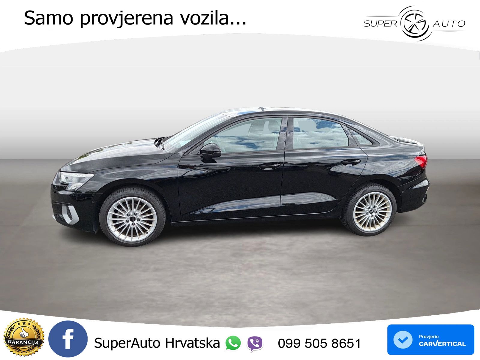 Audi A3 Limuzina 35 TDI (150 KS) S tronic advanced LED+GR SJED+ACC