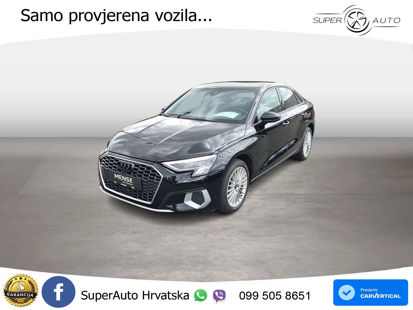 Audi A3 Limuzina 35 TDI (150 KS) S tronic advanced LED+GR SJED+ACC
