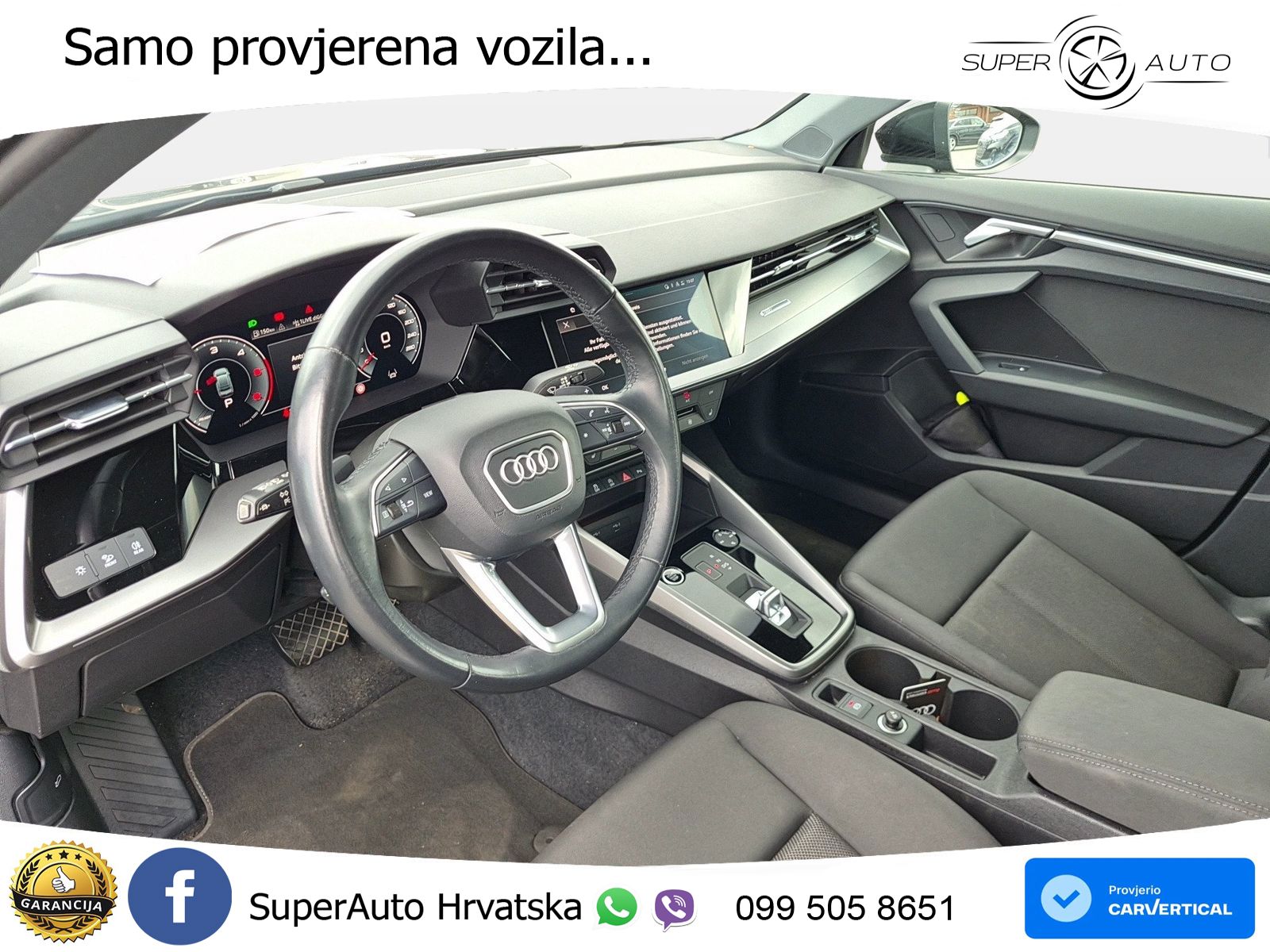 Audi A3 Limuzina 35 TDI (150 KS) S tronic advanced LED+GR SJED+ACC