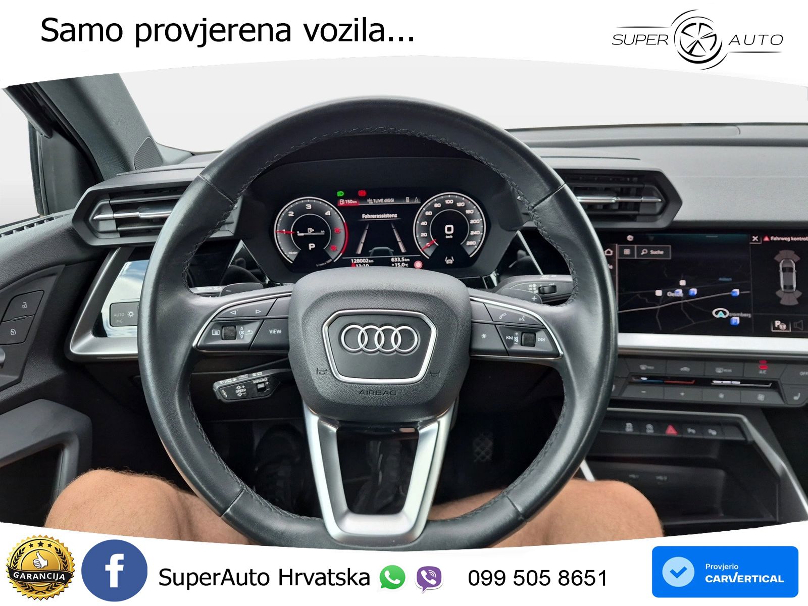 Audi A3 Limuzina 35 TDI (150 KS) S tronic advanced LED+GR SJED+ACC