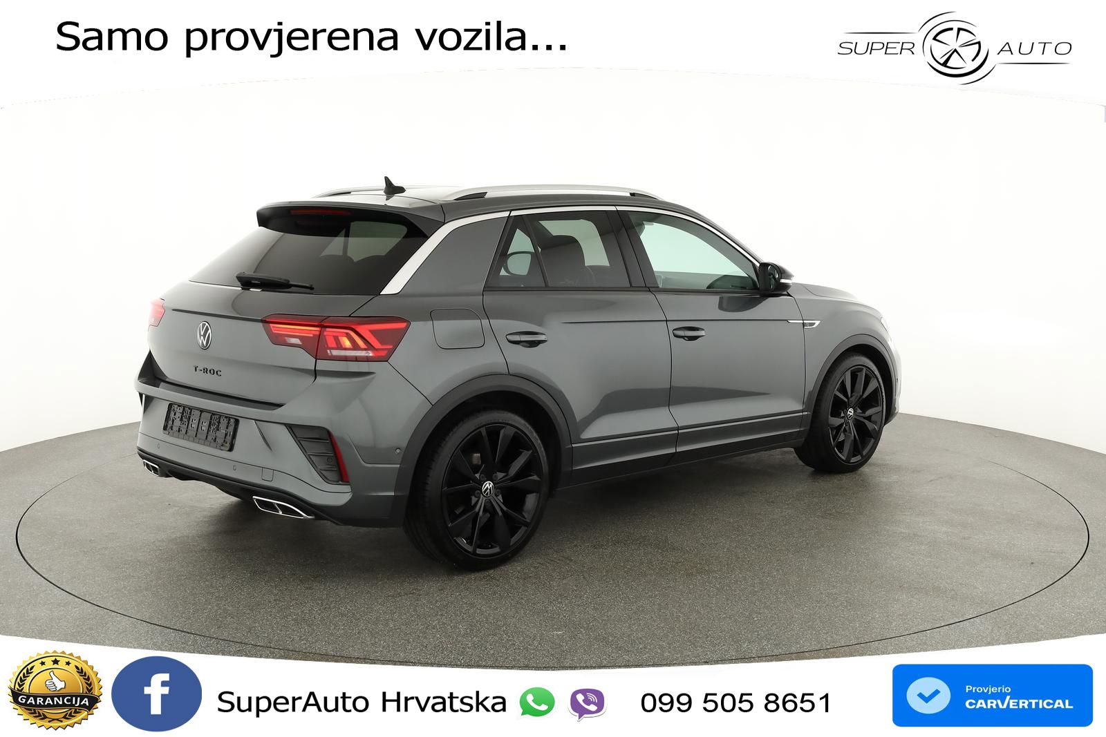 Volkswagen T-Roc I 2.0 TSI (190 KS) 4M DSG LED+GR SJED+ACC