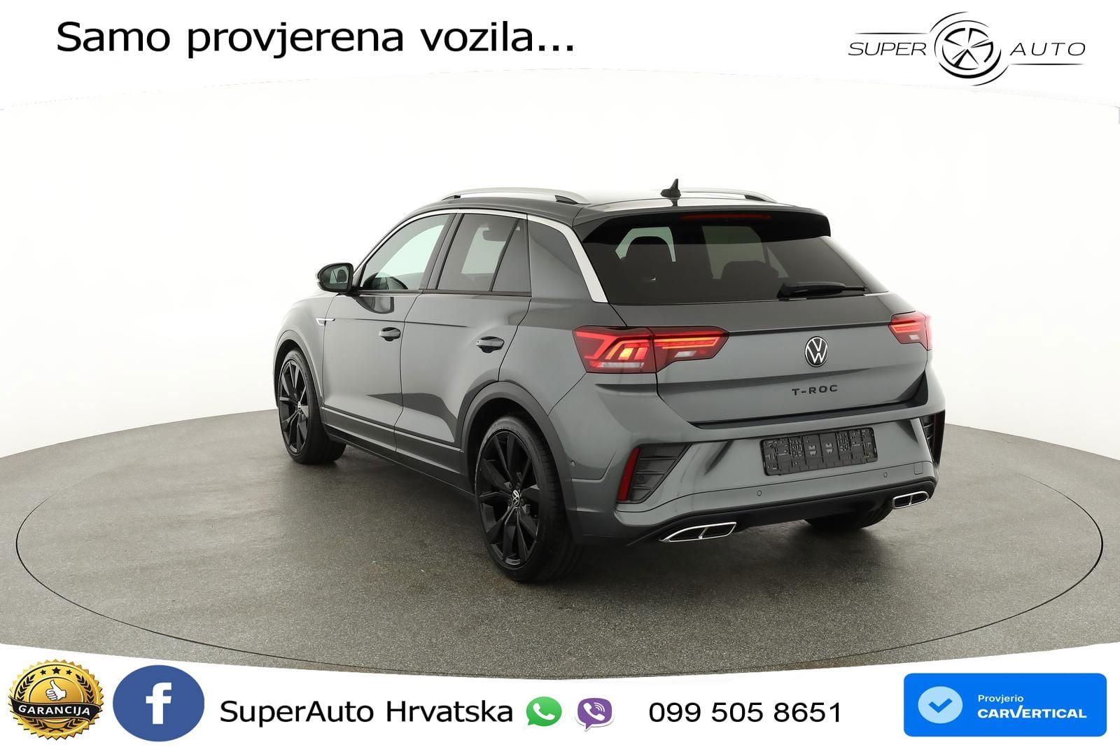 Volkswagen T-Roc I 2.0 TSI (190 KS) 4M DSG LED+GR SJED+ACC