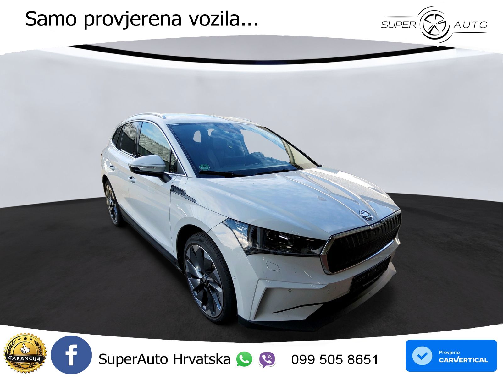 Škoda Enyaq iV 80 82 kWh (204 KS) MATRIX+GR SJED+KAM