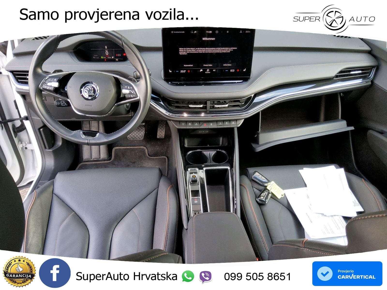 Škoda Enyaq iV 80 82 kWh (204 KS) MATRIX+GR SJED+KAM